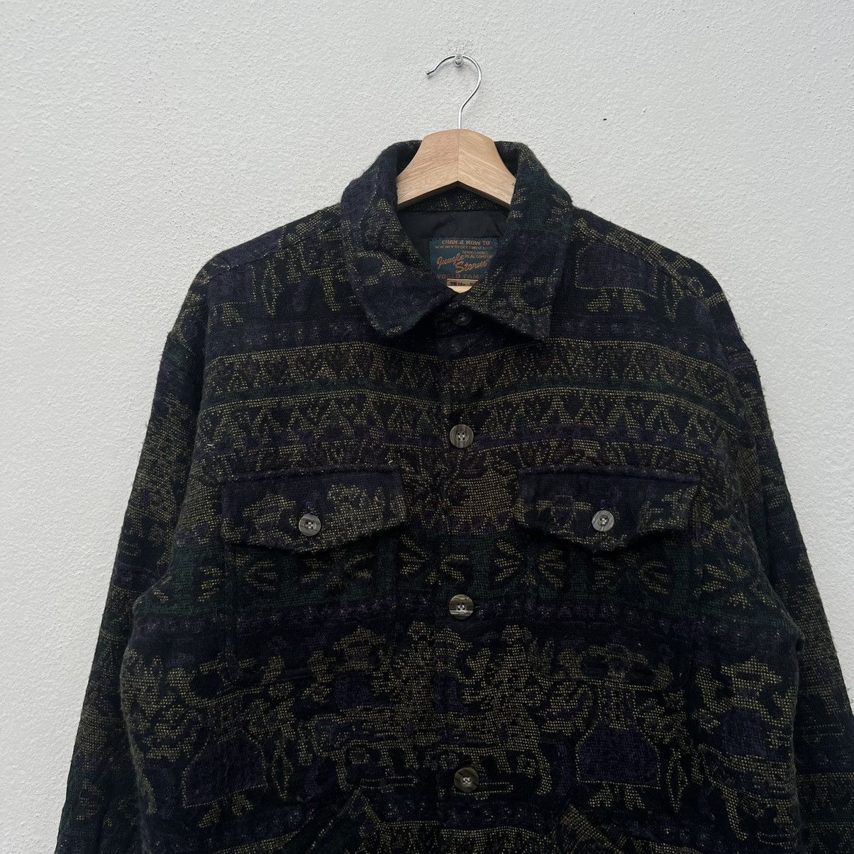 Japanese Brand × Vintage VINTAGE JUNGLE STORM RARE DESIGN OLD DESIGN Size US L / EU 52-54 / 3 - 3 Thumbnail