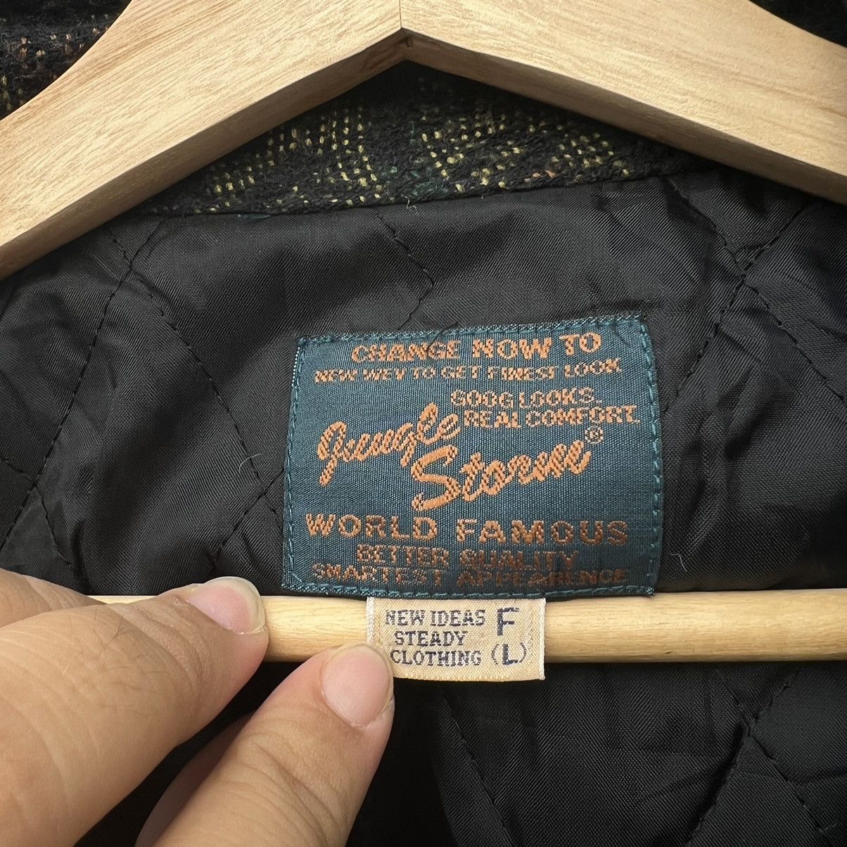 Japanese Brand × Vintage VINTAGE JUNGLE STORM RARE DESIGN OLD DESIGN Size US L / EU 52-54 / 3 - 11 Thumbnail