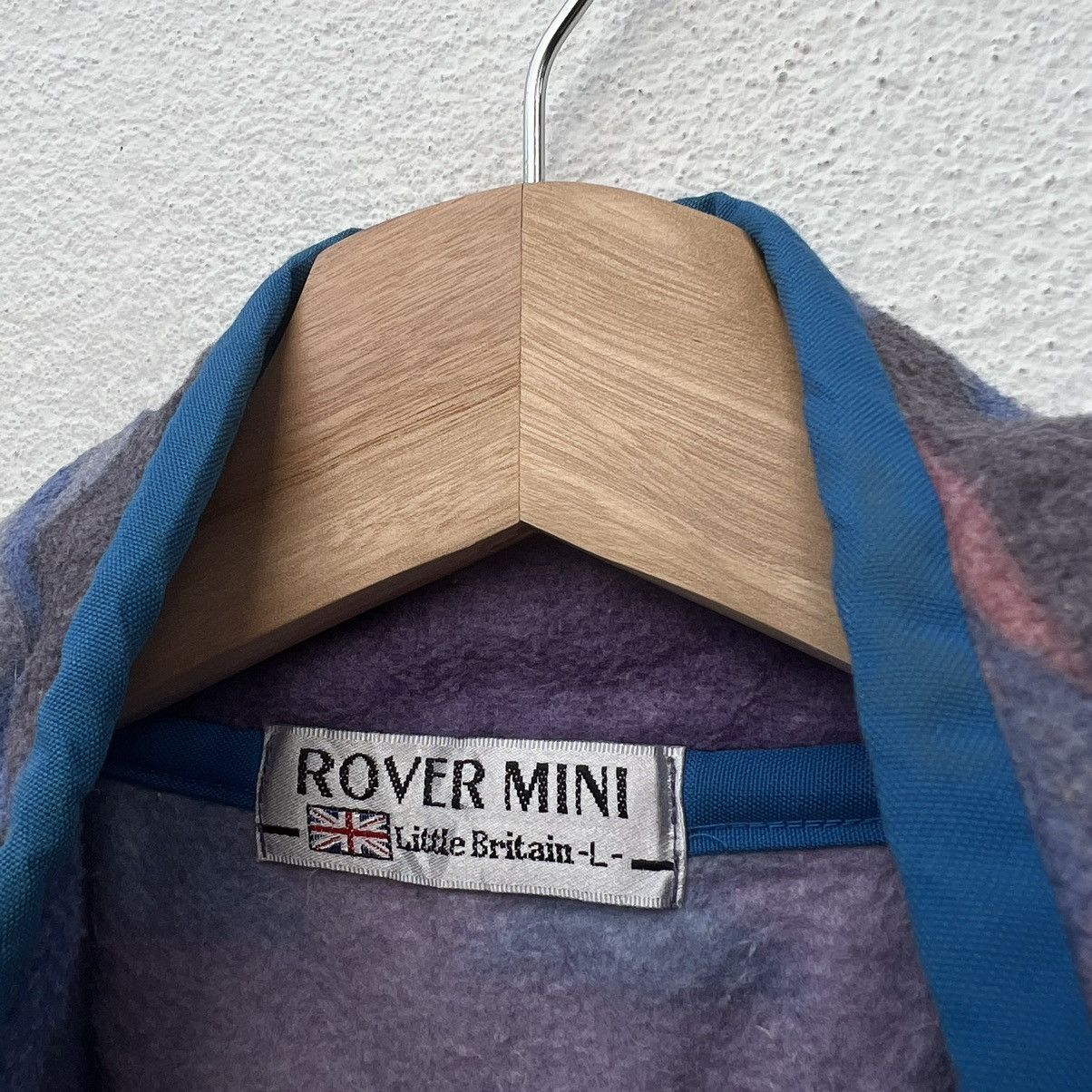 Japanese Brand VINTAGE FLEECE JACKET NAVAJO DESIGN ROVER MINI JAPAN Size US L / EU 52-54 / 3 - 10 Thumbnail