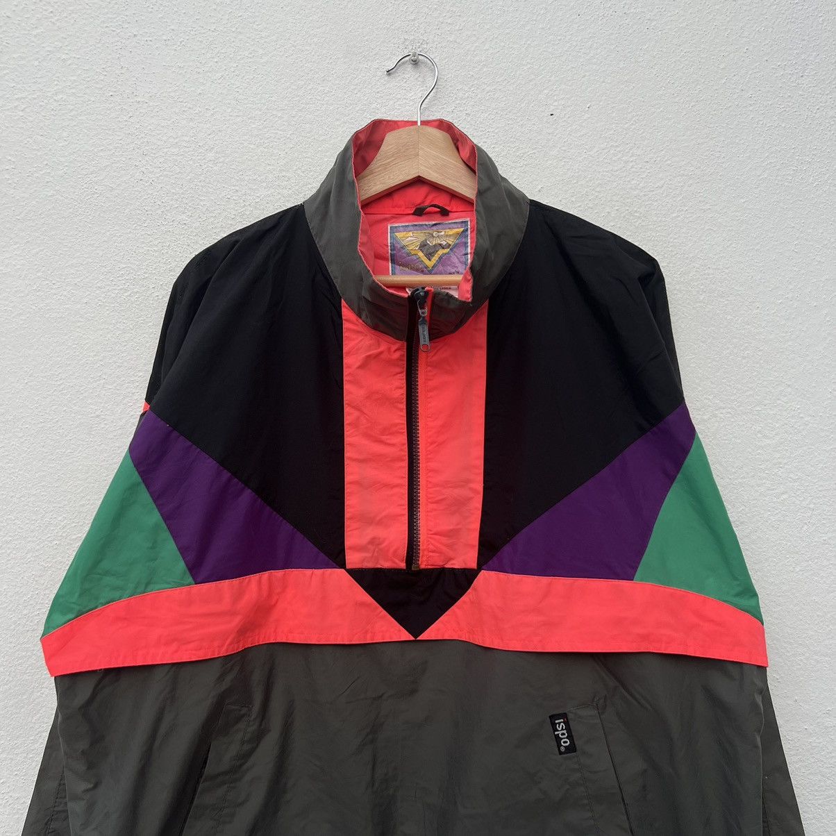 Japanese Brand × Vintage VINTAGE ISPO MULTI COLOUR BOMBER JACKET DESIGN Size US M / EU 48-50 / 2 - 3 Thumbnail