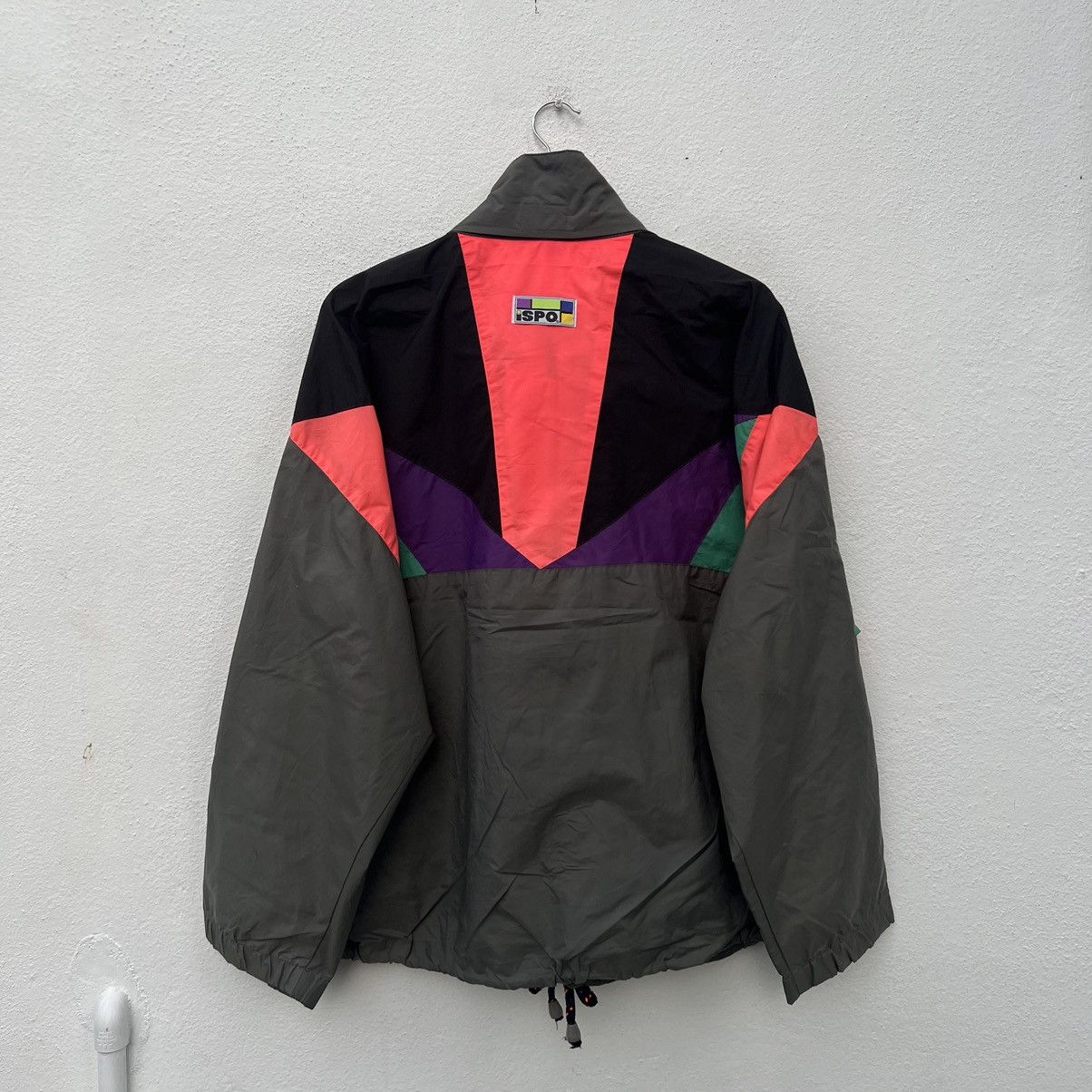 Japanese Brand × Vintage VINTAGE ISPO MULTI COLOUR BOMBER JACKET DESIGN Size US M / EU 48-50 / 2 - 9 Thumbnail