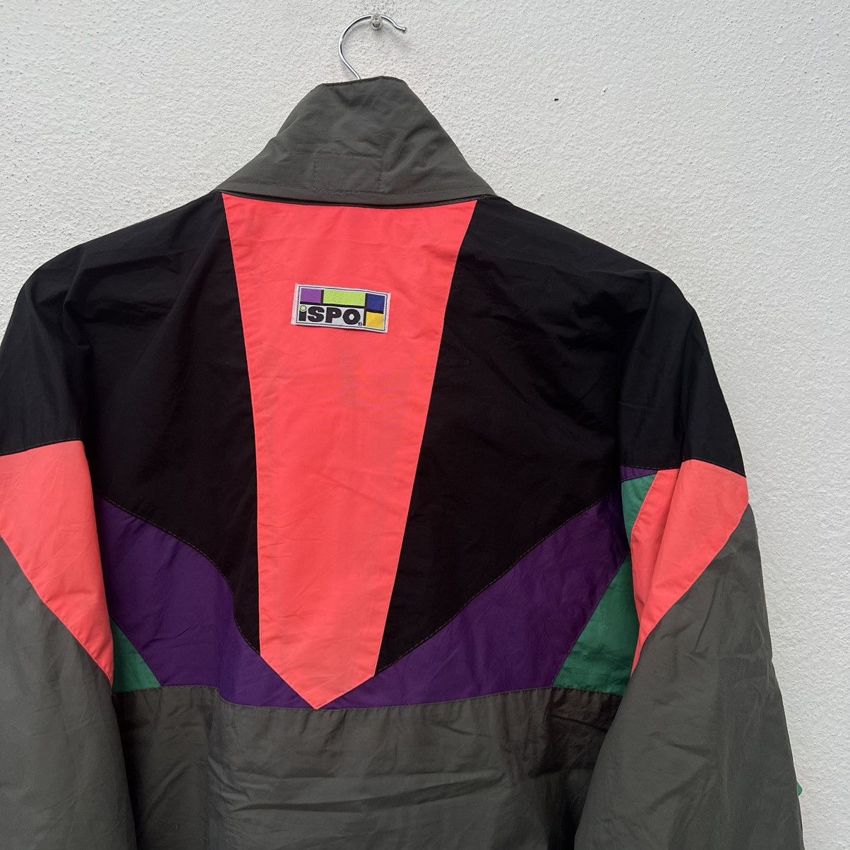 Japanese Brand × Vintage VINTAGE ISPO MULTI COLOUR BOMBER JACKET DESIGN Size US M / EU 48-50 / 2 - 11 Thumbnail