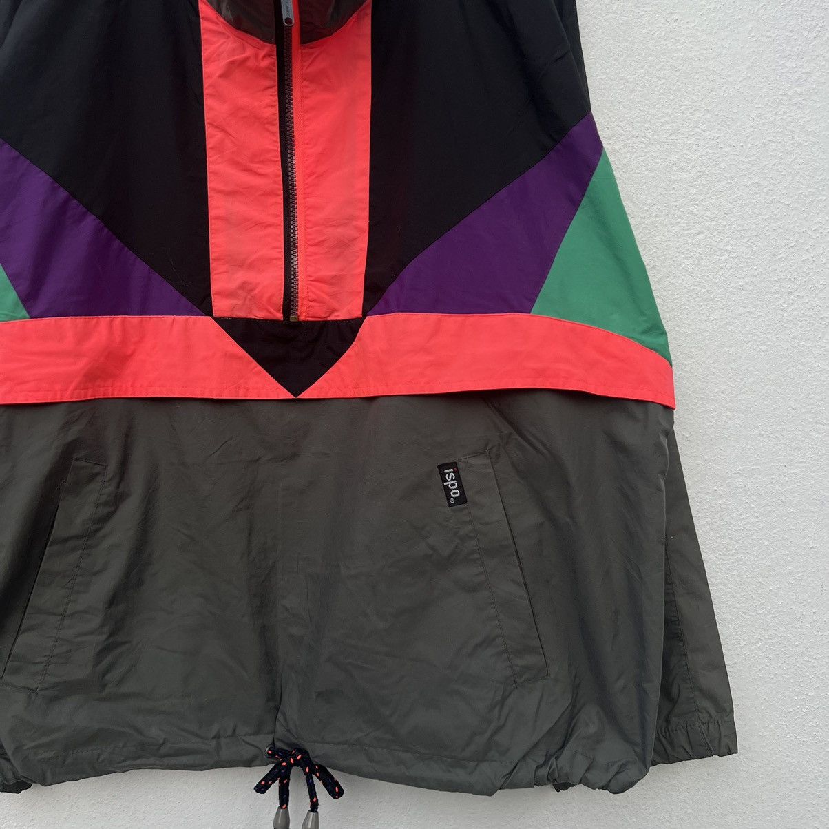 Japanese Brand × Vintage VINTAGE ISPO MULTI COLOUR BOMBER JACKET DESIGN Size US M / EU 48-50 / 2 - 5 Thumbnail