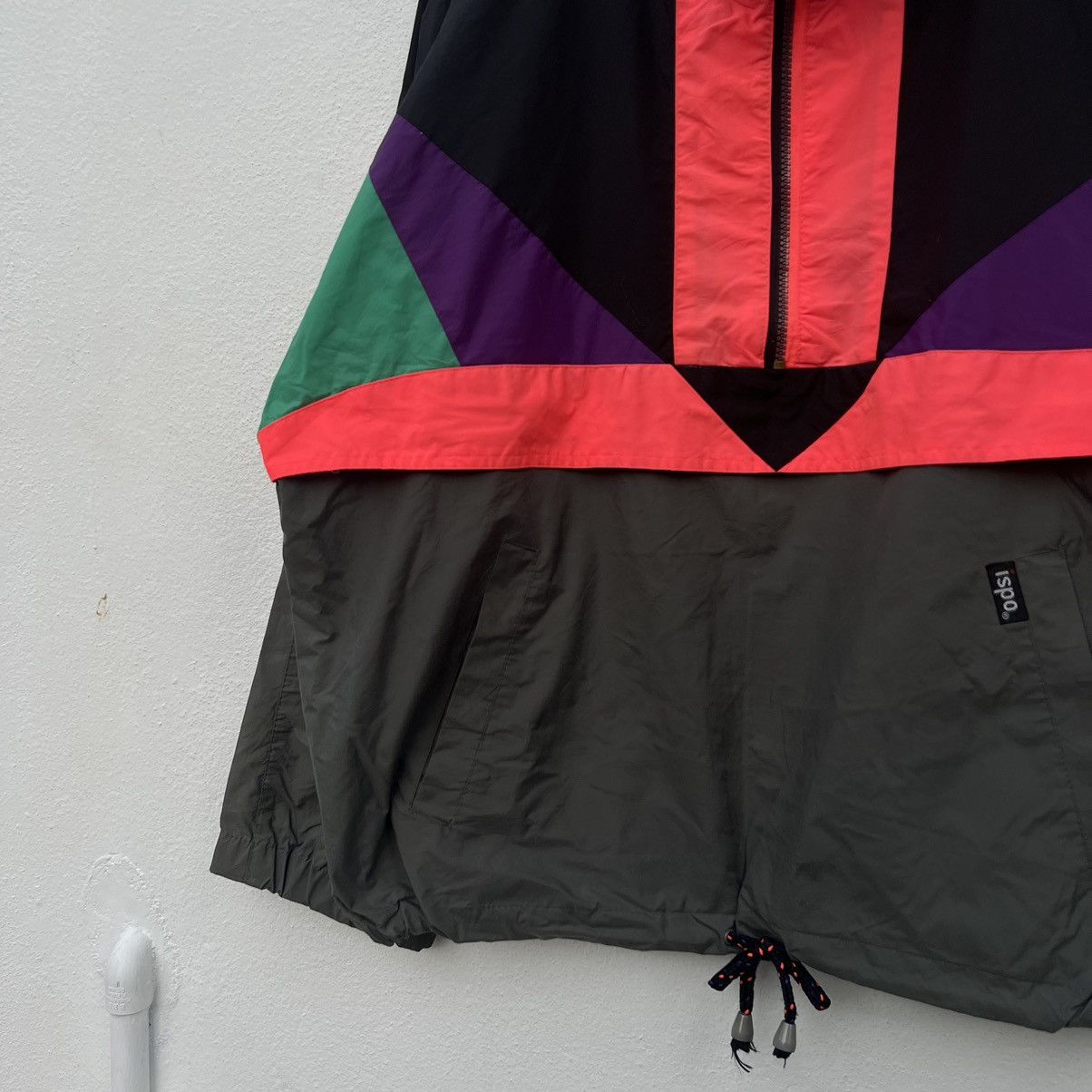 Japanese Brand × Vintage VINTAGE ISPO MULTI COLOUR BOMBER JACKET DESIGN Size US M / EU 48-50 / 2 - 4 Thumbnail