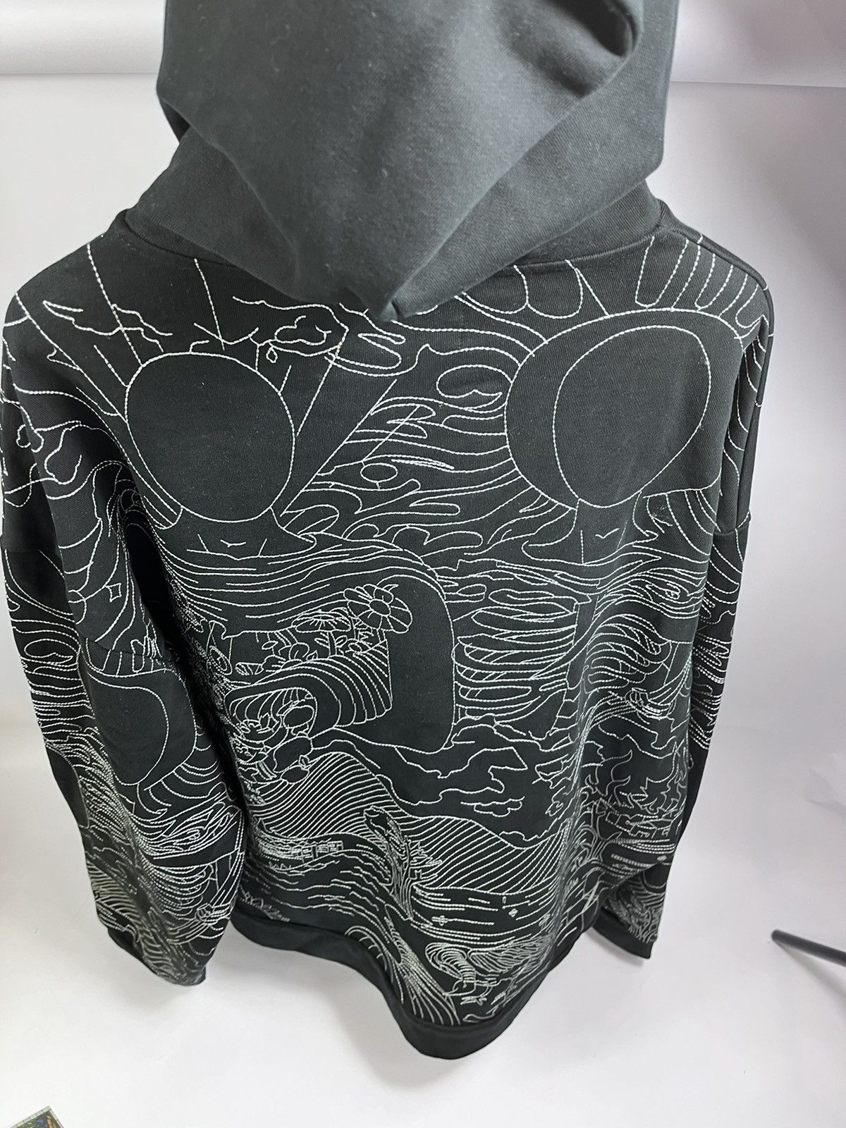 Who Decides War WHO DECIDES WAR DUALITY MRDR BRVDO EMBROIDERED HOODIE Size US XL / EU 56 / 4 - 4 Thumbnail