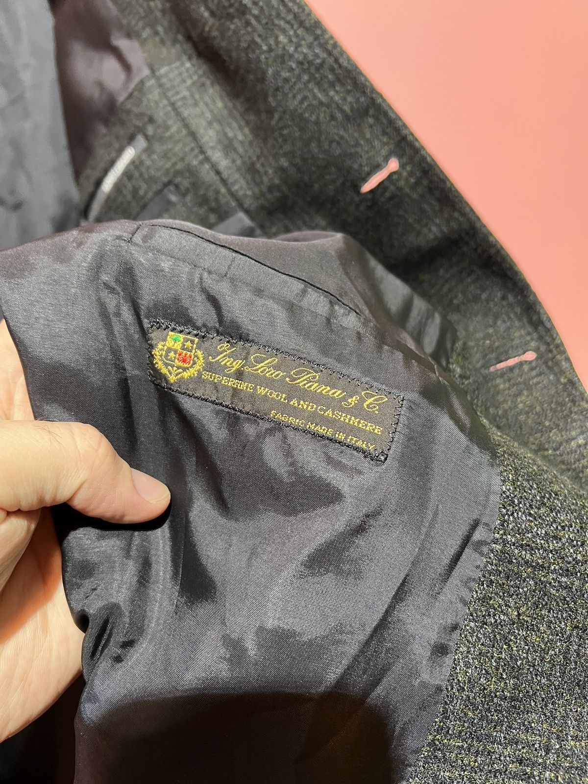 Other Rene lezard wool blazer loro piana ing Italy Size 54R - 6 Thumbnail