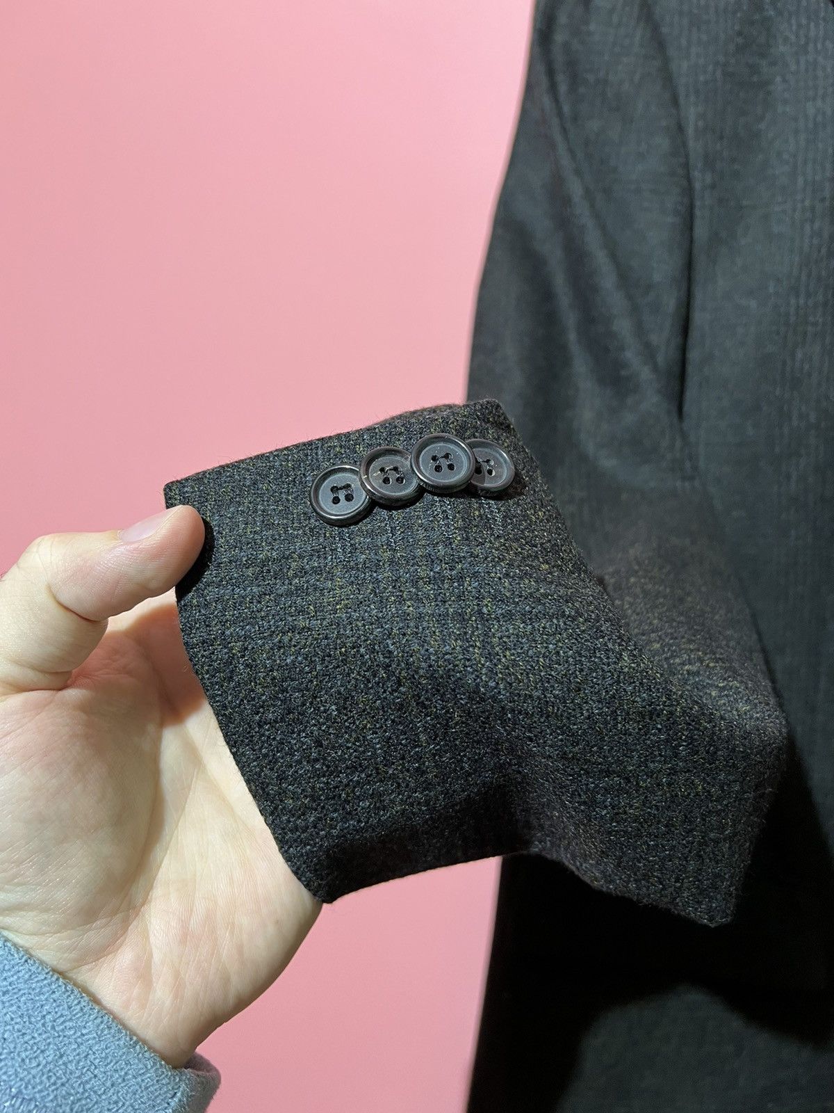 Other Rene lezard wool blazer loro piana ing Italy Size 54R - 2 Thumbnail