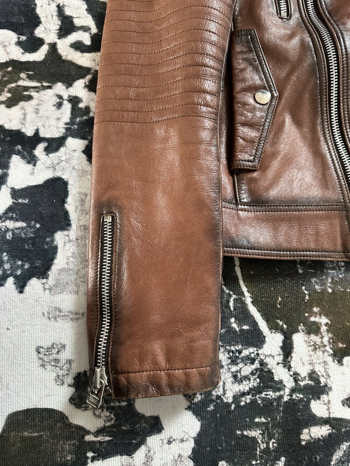 Japanese Brand Archive 206 Homme Biker leather jacket Size US M / EU 48-50 / 2 - 5 Thumbnail