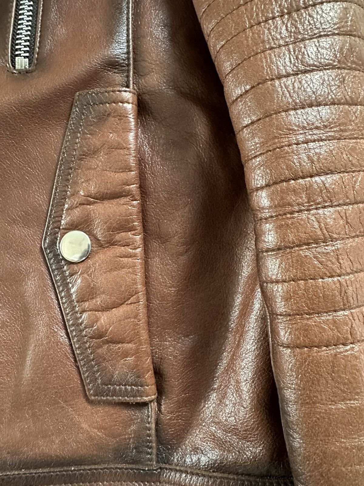 Japanese Brand Archive 206 Homme Biker leather jacket Size US M / EU 48-50 / 2 - 7 Thumbnail