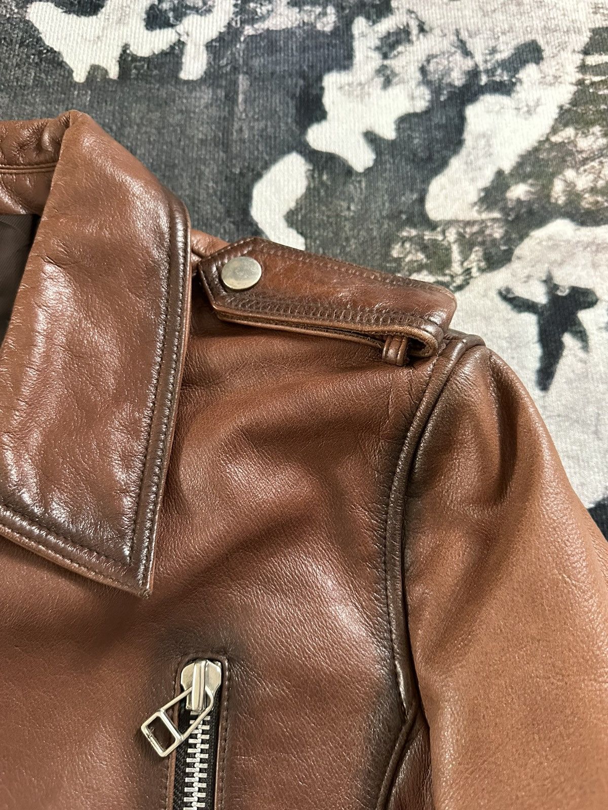 Japanese Brand Archive 206 Homme Biker leather jacket Size US M / EU 48-50 / 2 - 8 Thumbnail