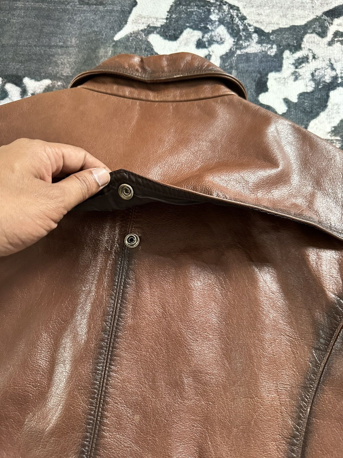 Japanese Brand Archive 206 Homme Biker leather jacket Size US M / EU 48-50 / 2 - 15 Thumbnail