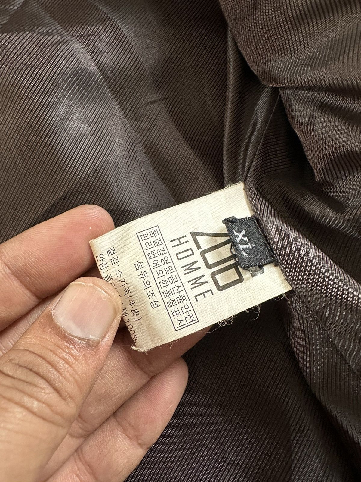 Japanese Brand Archive 206 Homme Biker leather jacket Size US M / EU 48-50 / 2 - 10 Thumbnail