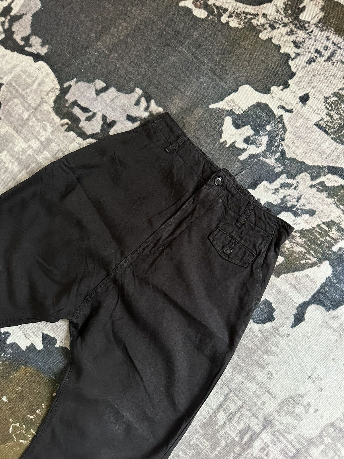 Issey Miyake AW06 Zucca Sweat relaxed cropped pant Size US 30 / EU 46 - 4 Thumbnail
