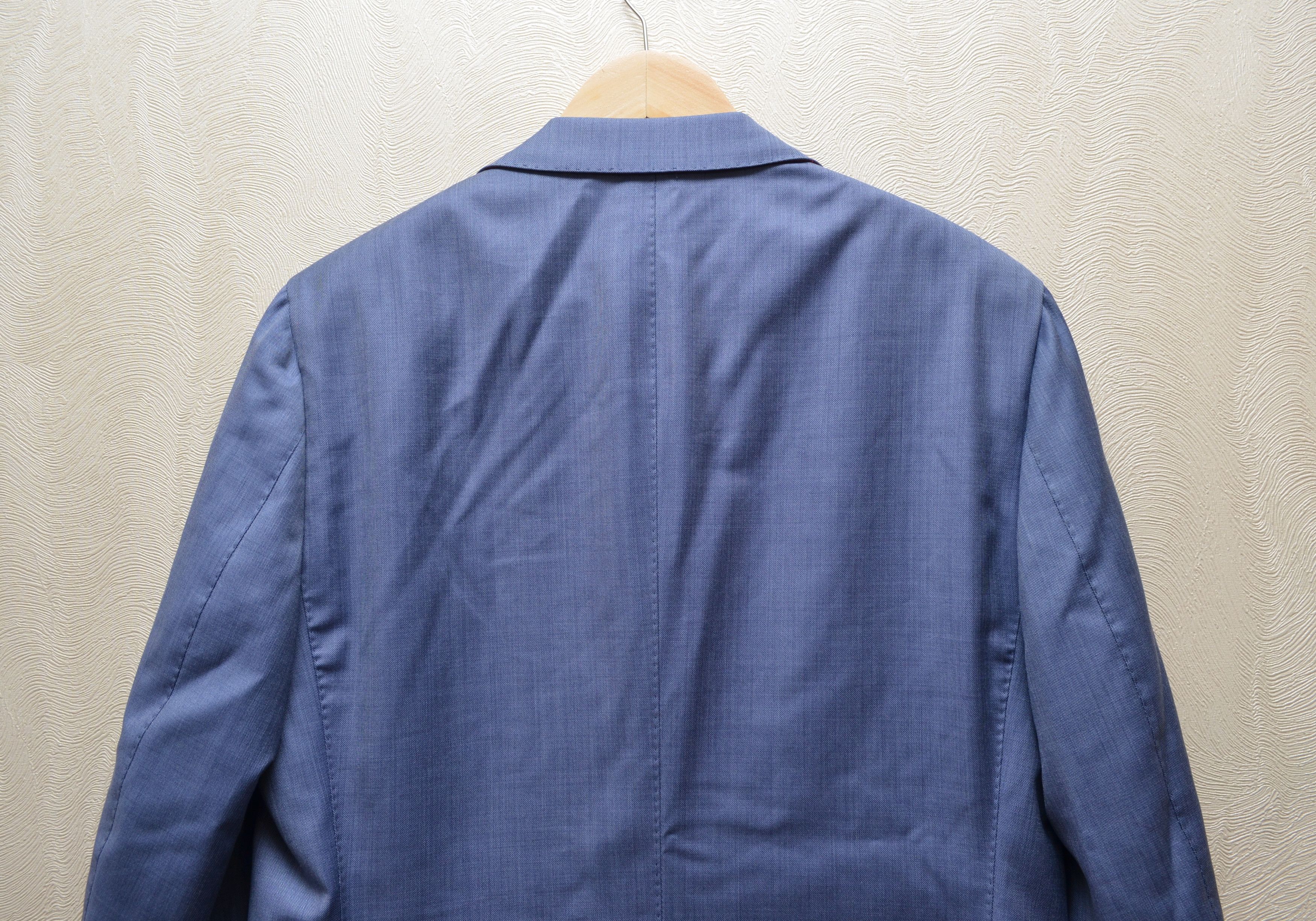 Designer × Suitsupply SUITSUPPLY Blazer Pure Wool Sienna Blue EU50 US40 Size 40S - 6 Thumbnail