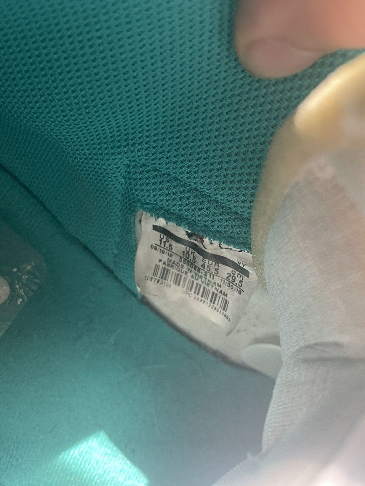 Jordan Brand × Nike Air Jordan 1 Retro High OG Turbo Green 2019 Size US 11.5 / EU 44-45 - 5 Thumbnail