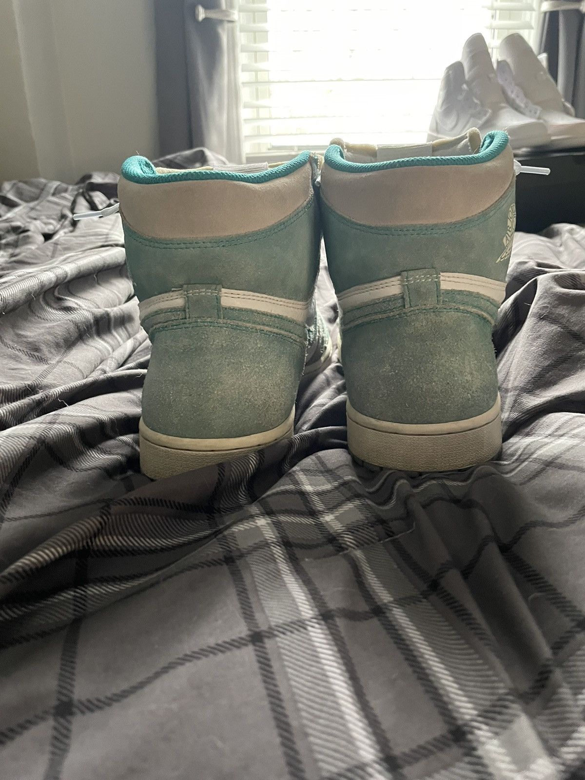 Jordan Brand × Nike Air Jordan 1 Retro High OG Turbo Green 2019 Size US 11.5 / EU 44-45 - 9 Thumbnail