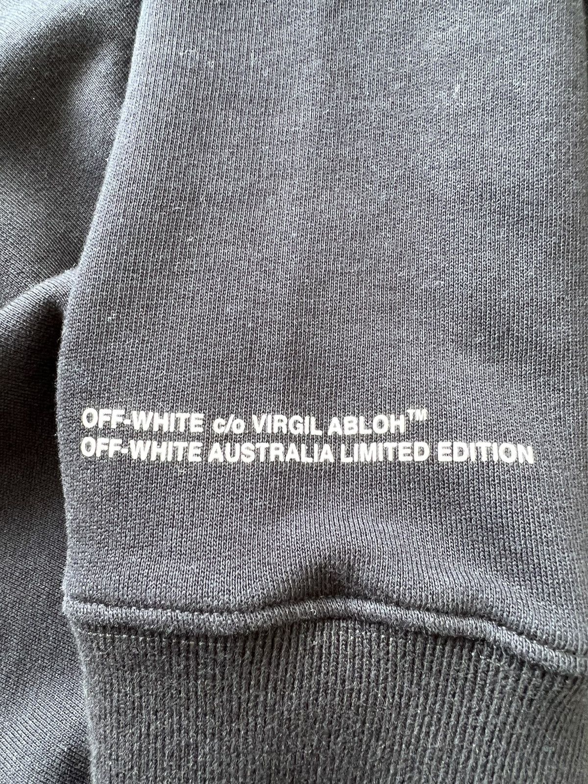 Off-White OFF-WHITE Virgil Abloh Australia Limited Hooded Sweatshirt Size US M / EU 48-50 / 2 - 12 Thumbnail