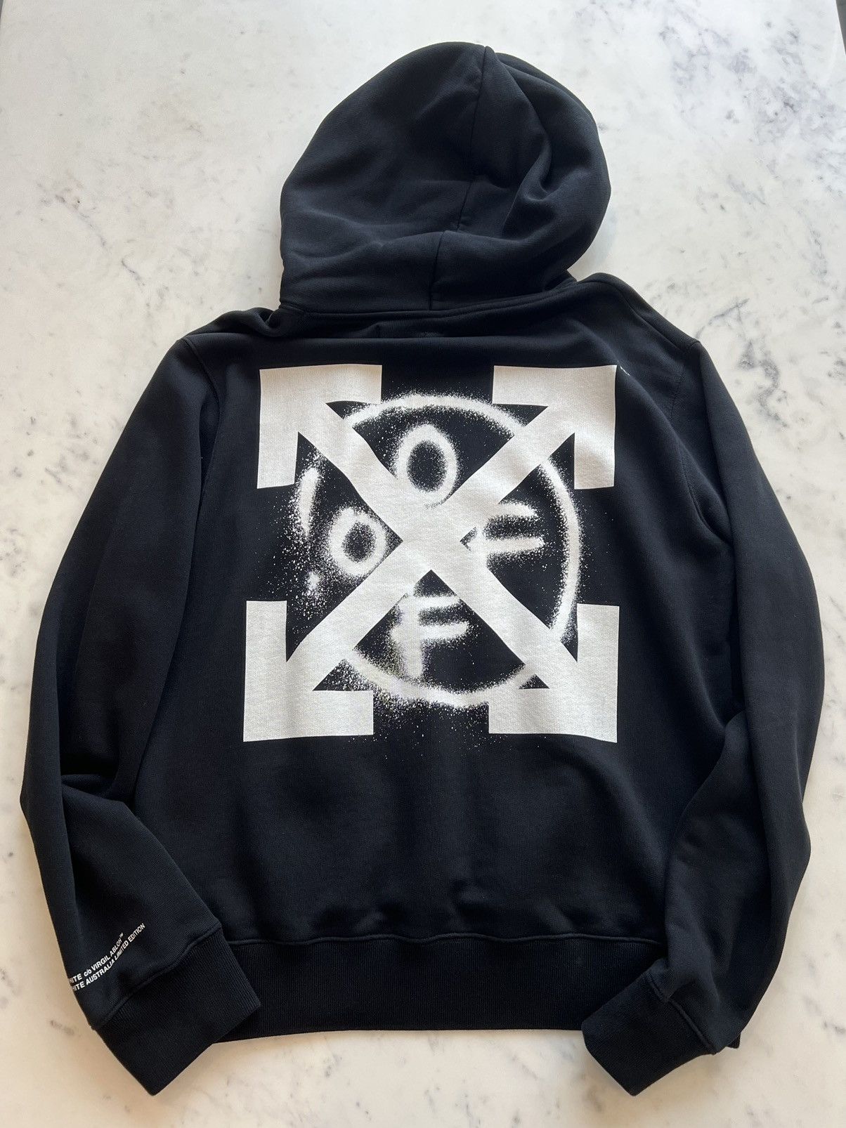 Off-White OFF-WHITE Virgil Abloh Australia Limited Hooded Sweatshirt Size US M / EU 48-50 / 2 - 2 Thumbnail