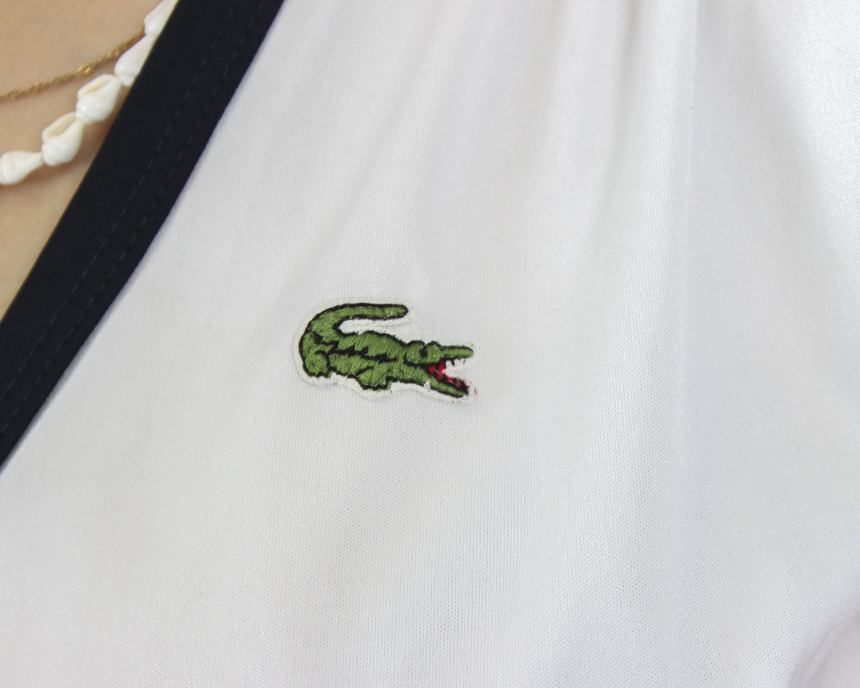 Lacoste × Vintage 80s Tennis Dress skirt M women FR 38 made in France Top Tee Size S / US 4 / IT 40 - 6 Thumbnail
