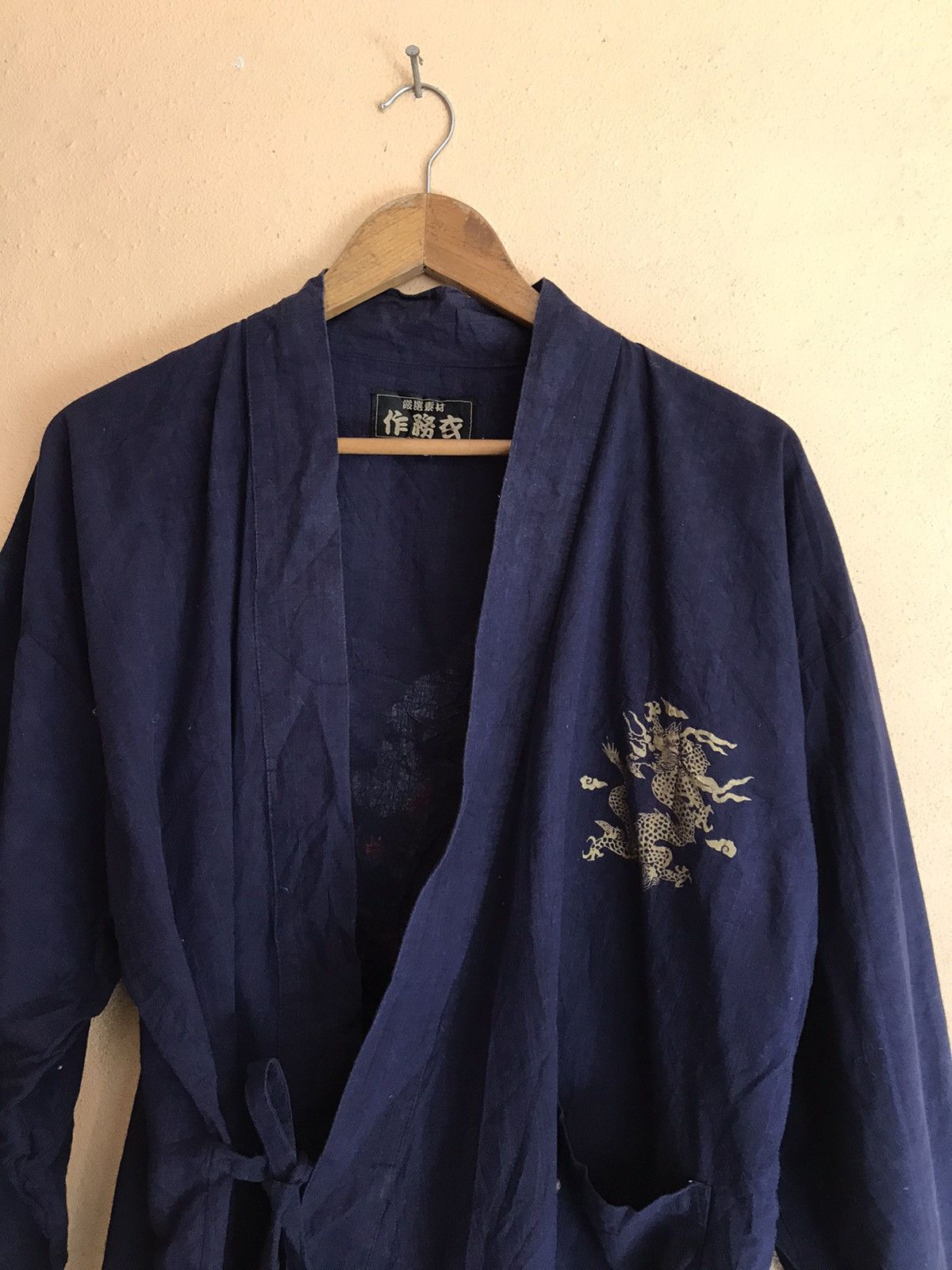 Japanese Brand RARE VINTAGE KIMONO JAPAN DRAGON SAMURAI JACKET TRADITIONAL Size US L / EU 52-54 / 3 - 7 Thumbnail