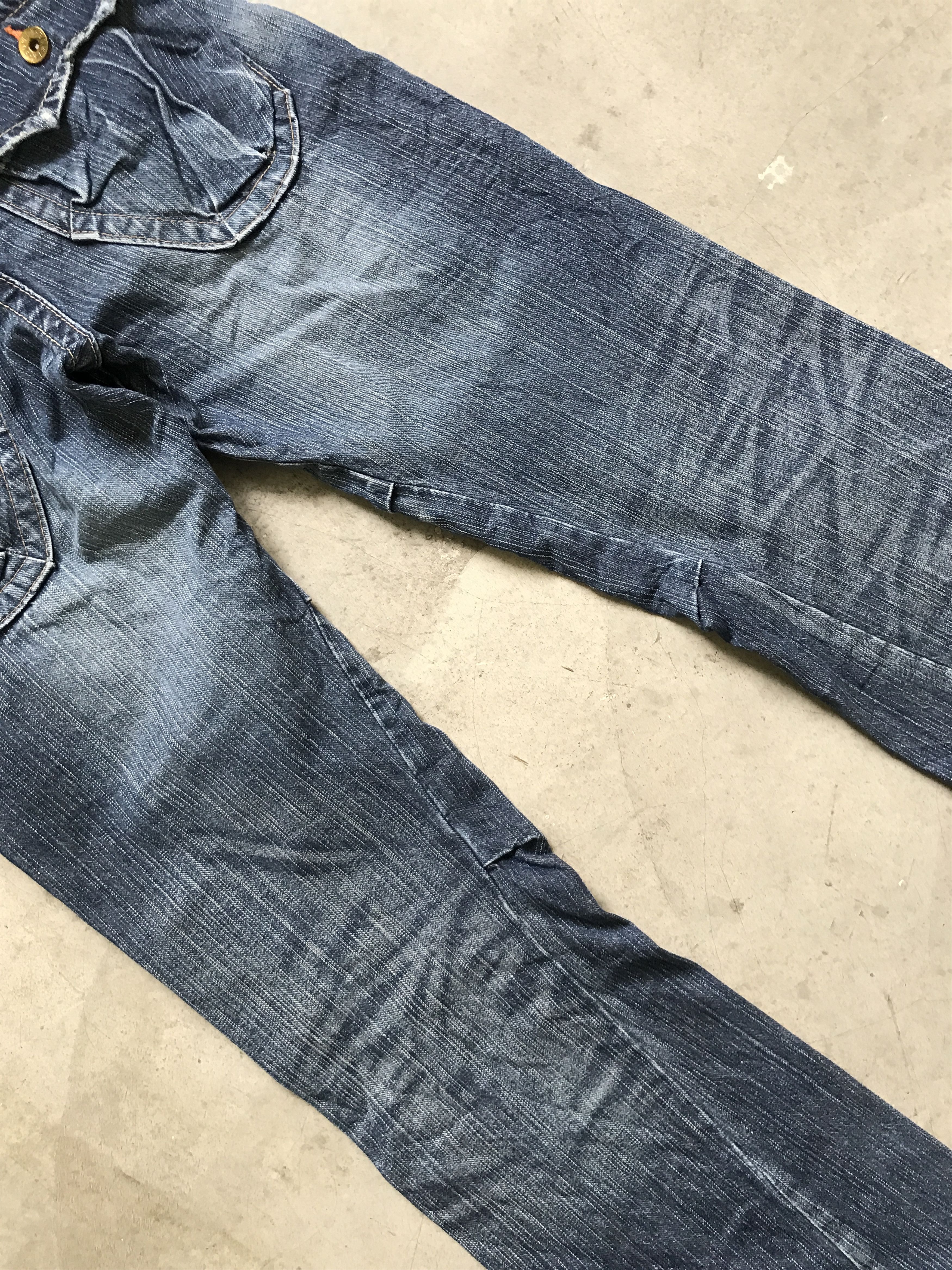 Edwin CP100 EDWIN Twin Front Pocket Flare Cargo Jeans Size US 30 / EU 46 - 10 Thumbnail