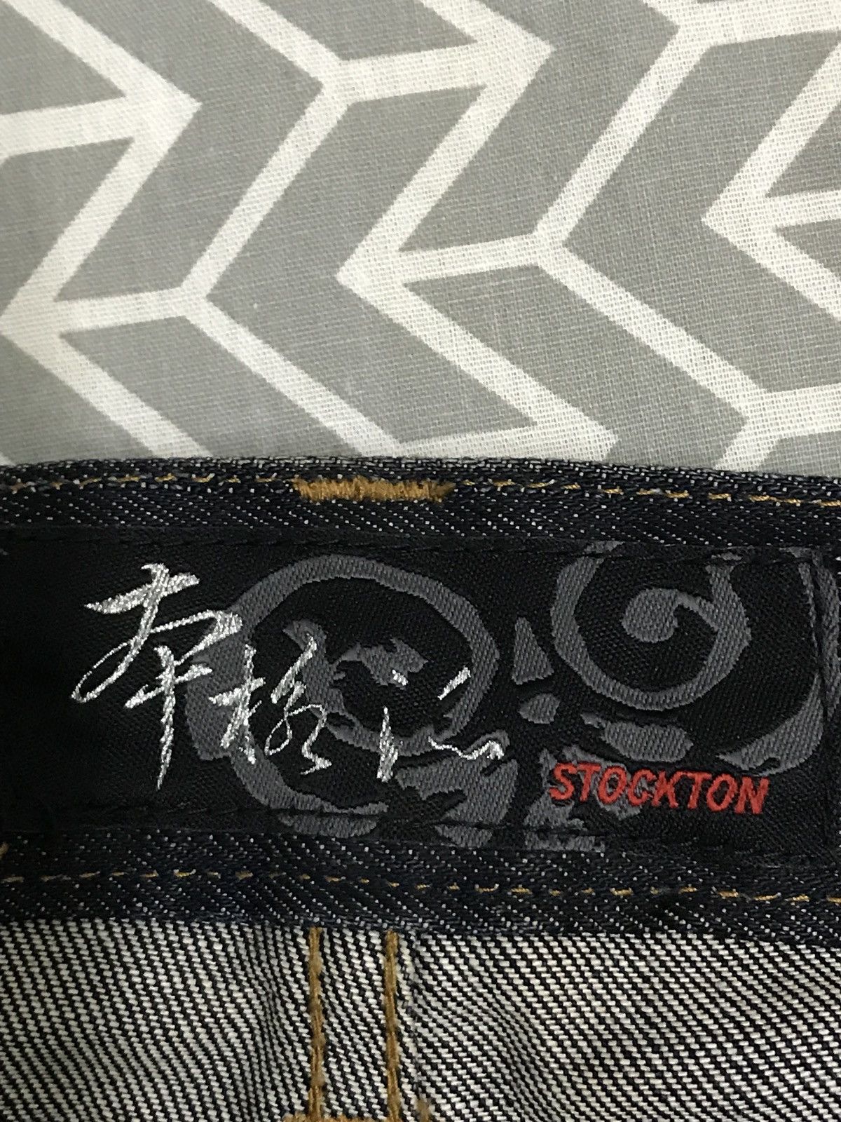 Japanese Brand Japanese Brand Stockton Embroidered Jeans Size US 36 / EU 52 - 14 Thumbnail