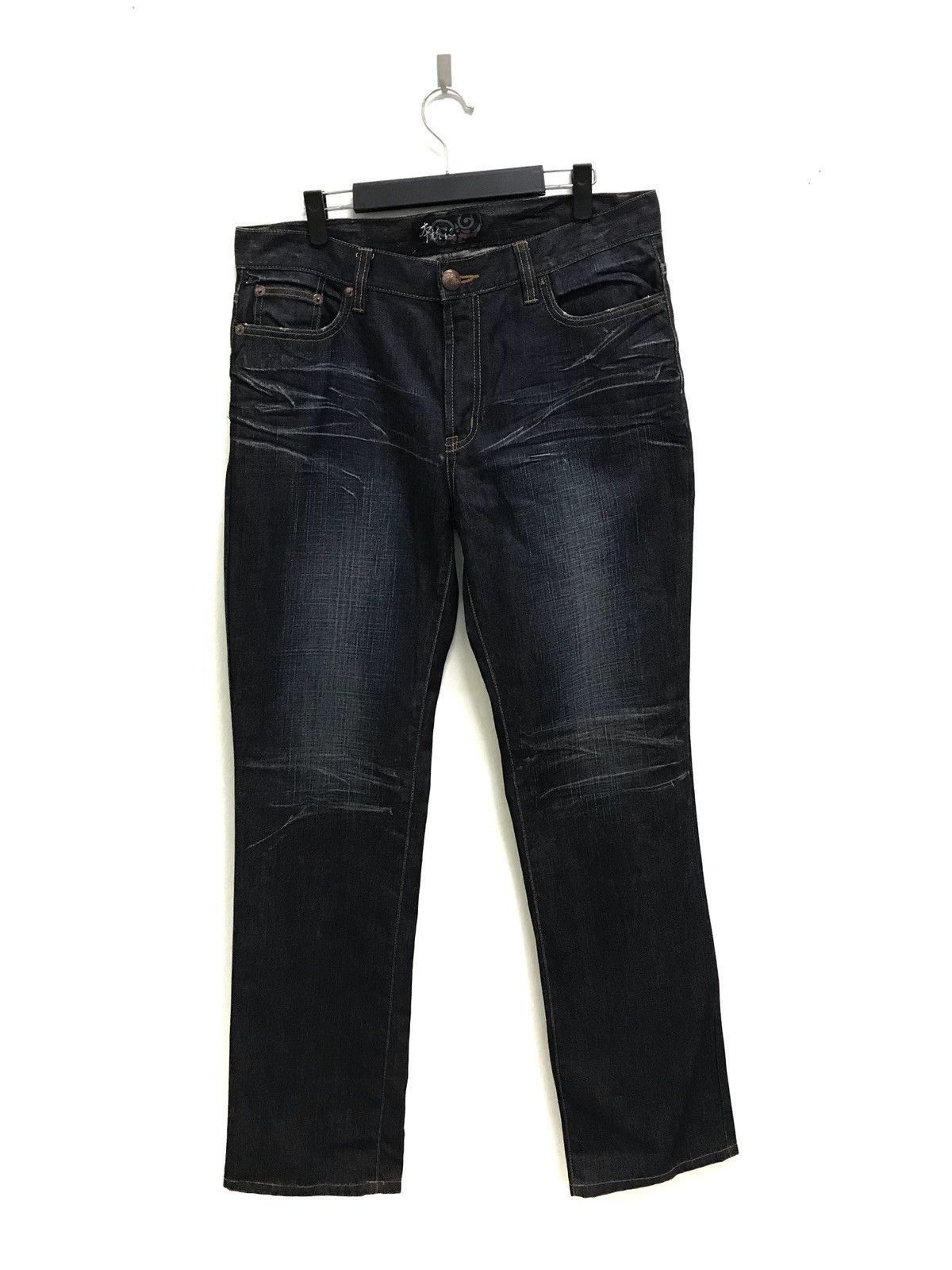 Japanese Brand Japanese Brand Stockton Embroidered Jeans Size US 36 / EU 52 - 2 Thumbnail
