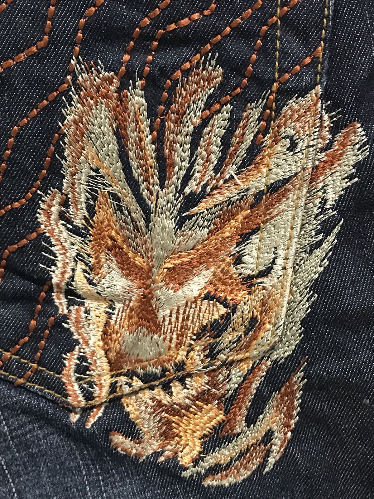 Japanese Brand Japanese Brand Stockton Embroidered Jeans Size US 36 / EU 52 - 9 Thumbnail