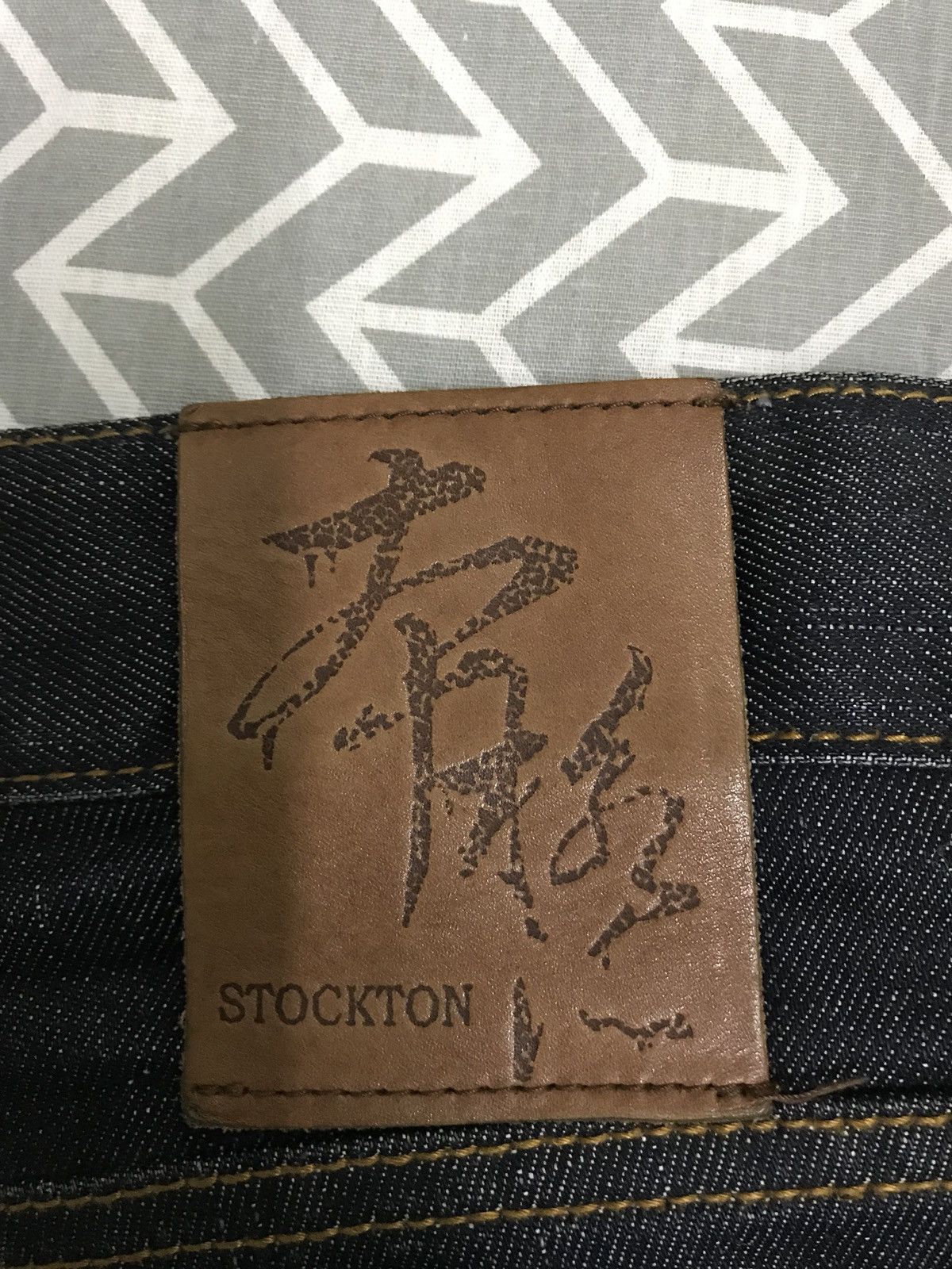 Japanese Brand Japanese Brand Stockton Embroidered Jeans Size US 36 / EU 52 - 11 Thumbnail