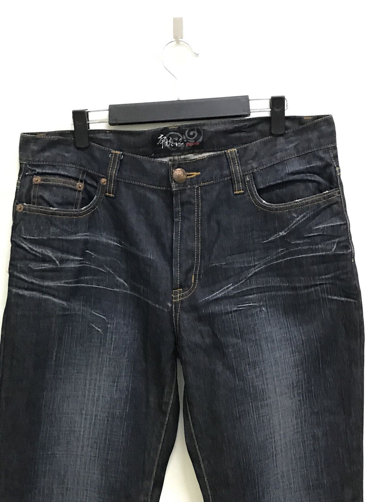 Japanese Brand Japanese Brand Stockton Embroidered Jeans Size US 36 / EU 52 - 3 Thumbnail