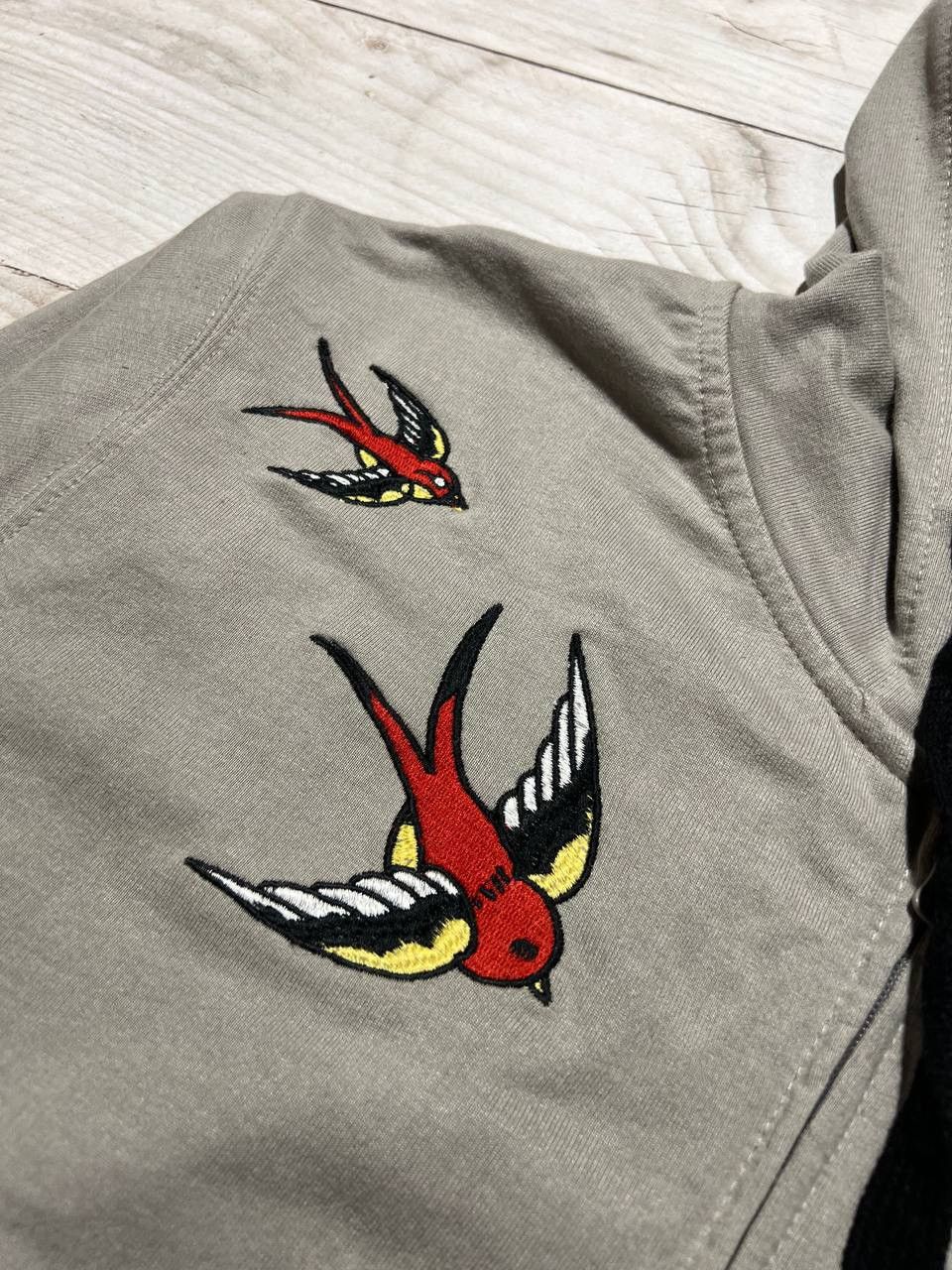 Ed Hardy Vintage Ed Hardy Hoodie Full Zip Eagle Japan Y2K Size US L / EU 52-54 / 3 - 9 Thumbnail