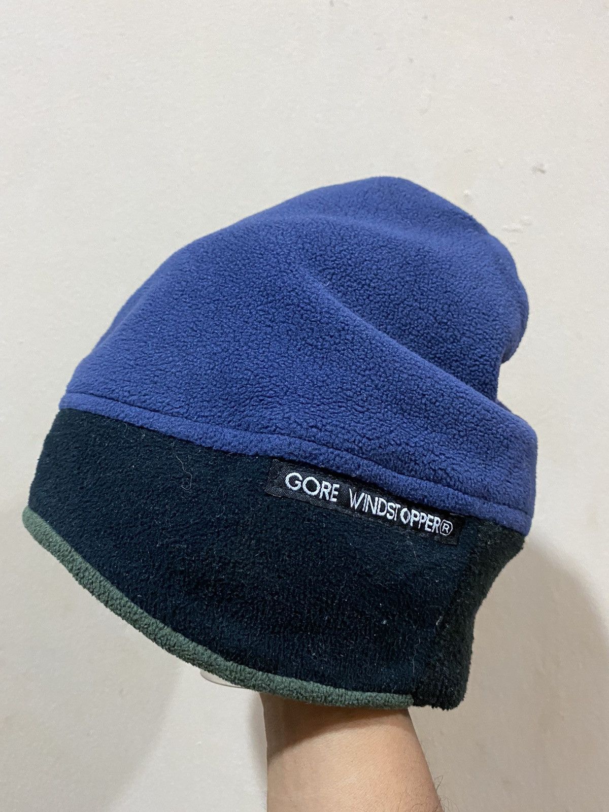 Mountain Hardwear Mountain Hardwear Blue Fleece Core Windstopper Fleece Hat Size ONE SIZE - 3 Thumbnail