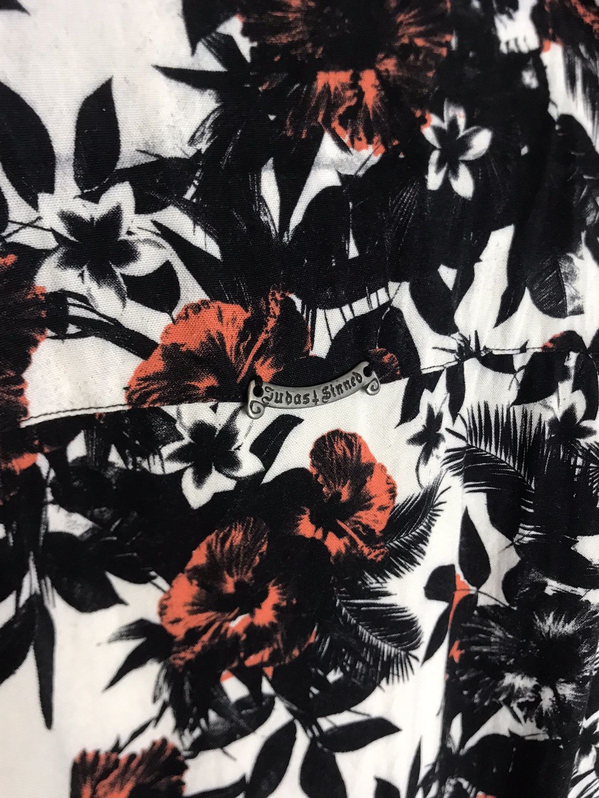 Other Judas Sinned skull flower shirt Size US S / EU 44-46 / 1 - 12 Thumbnail
