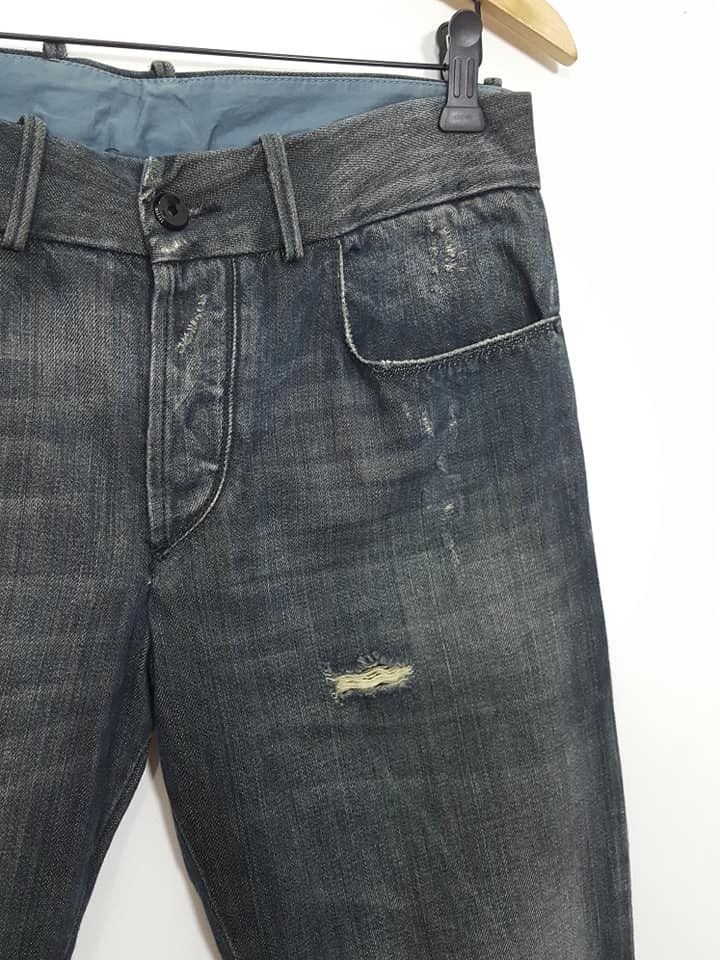 Diesel Black Gold DIESEL BLACK GOLD Made in Tunisia Flare Denim Pant Size US 32 / EU 48 - 17 Thumbnail