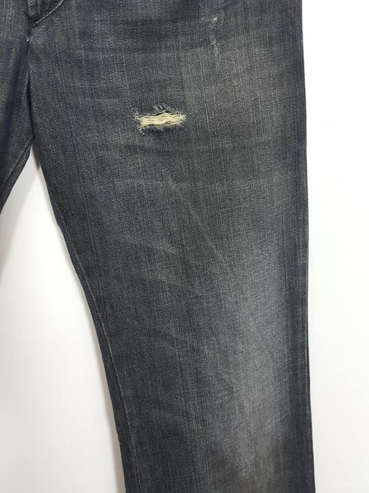 Diesel Black Gold DIESEL BLACK GOLD Made in Tunisia Flare Denim Pant Size US 32 / EU 48 - 8 Thumbnail