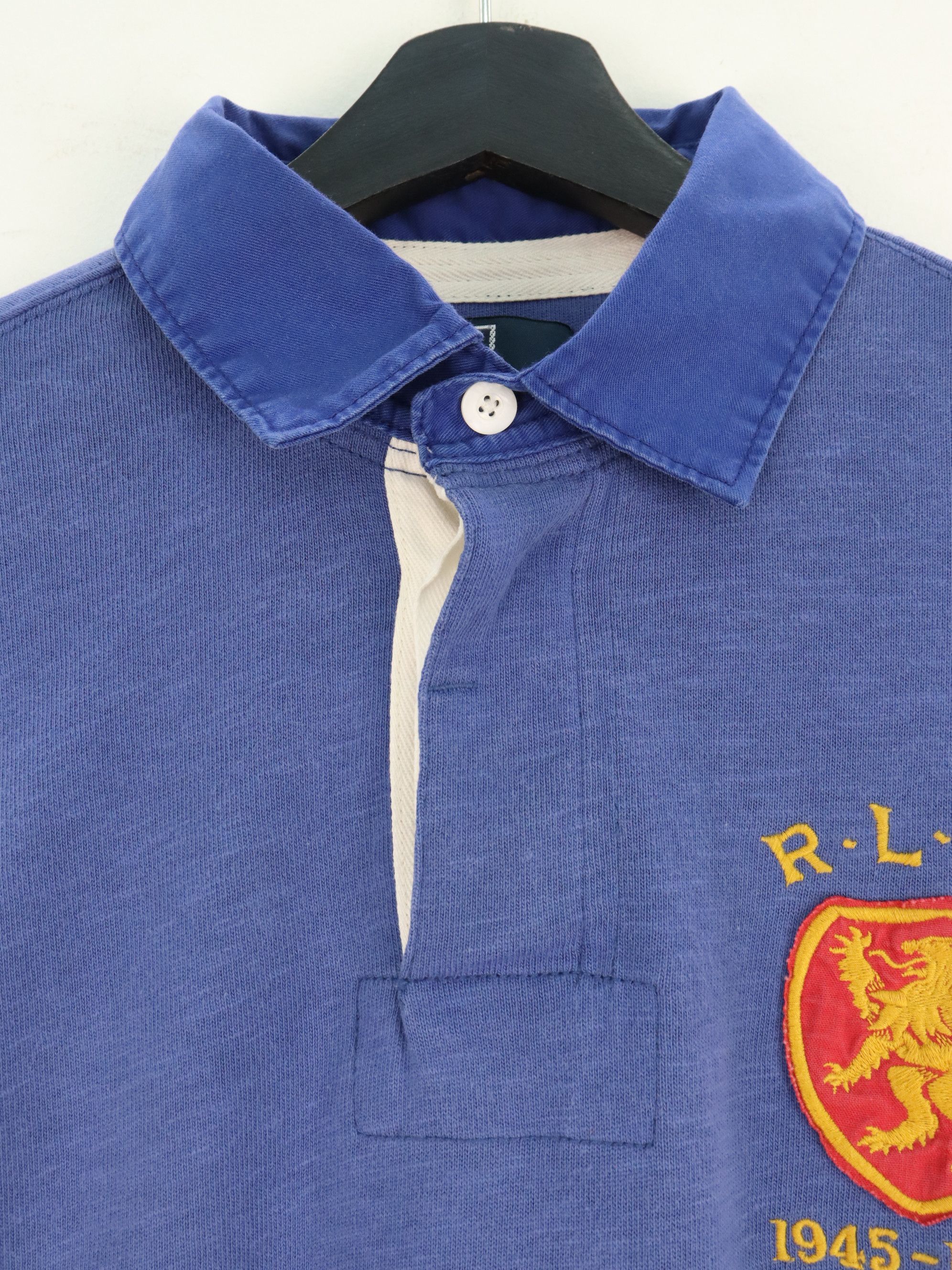 Polo Ralph Lauren × Ralph Lauren × Vintage Vintage PRL Polo Club Custom Fit #15 Rugby Shirt Size US M / EU 48-50 / 2 - 5 Thumbnail