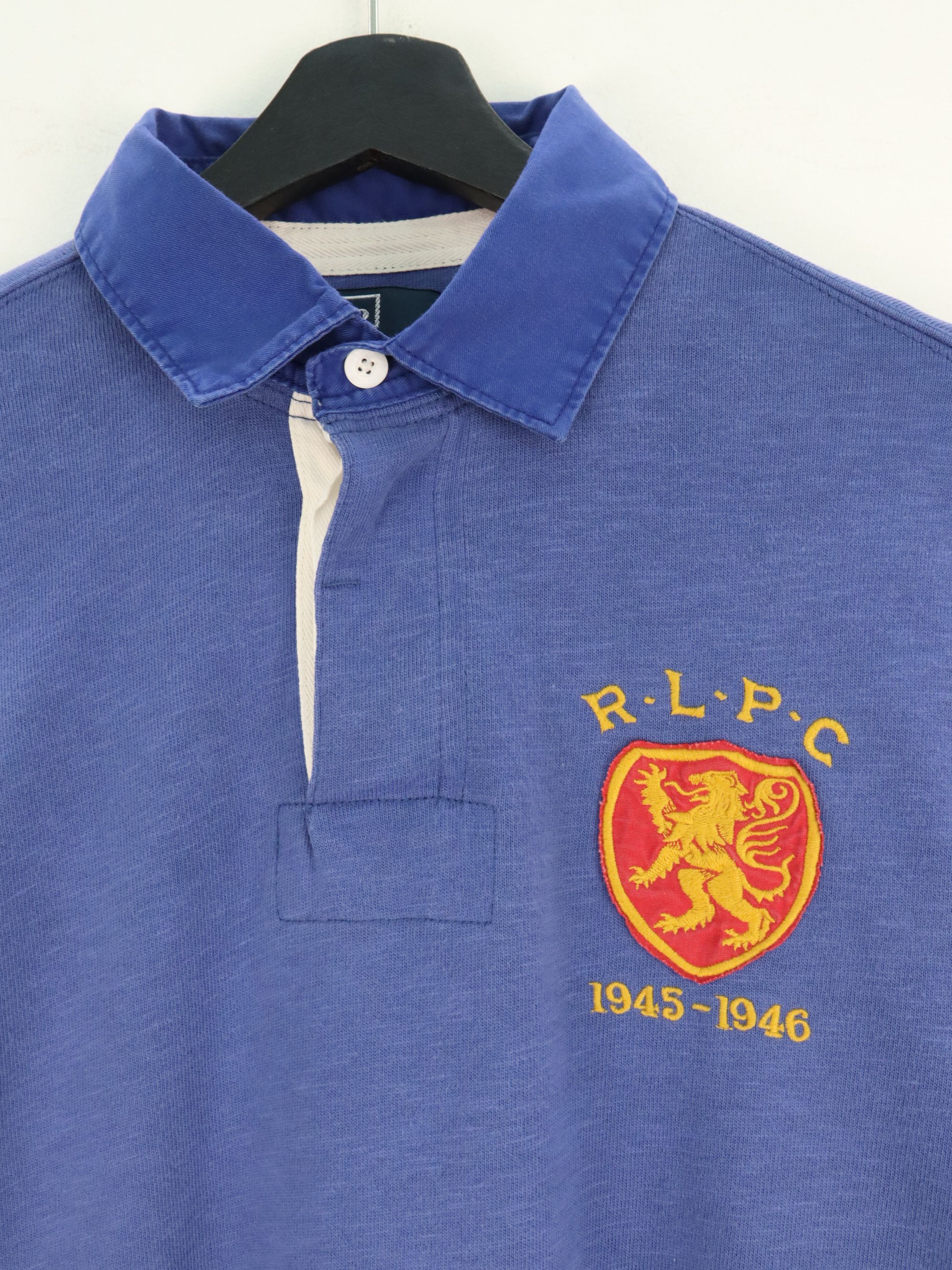 Polo Ralph Lauren × Ralph Lauren × Vintage Vintage PRL Polo Club Custom Fit #15 Rugby Shirt Size US M / EU 48-50 / 2 - 4 Thumbnail