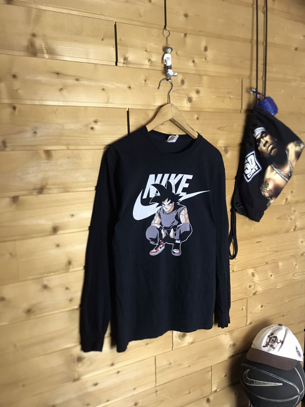Fruit Of The Loom Custom dragon ball nike long sleeve shirt Size US M / EU 48-50 / 2 - 1 Thumbnail