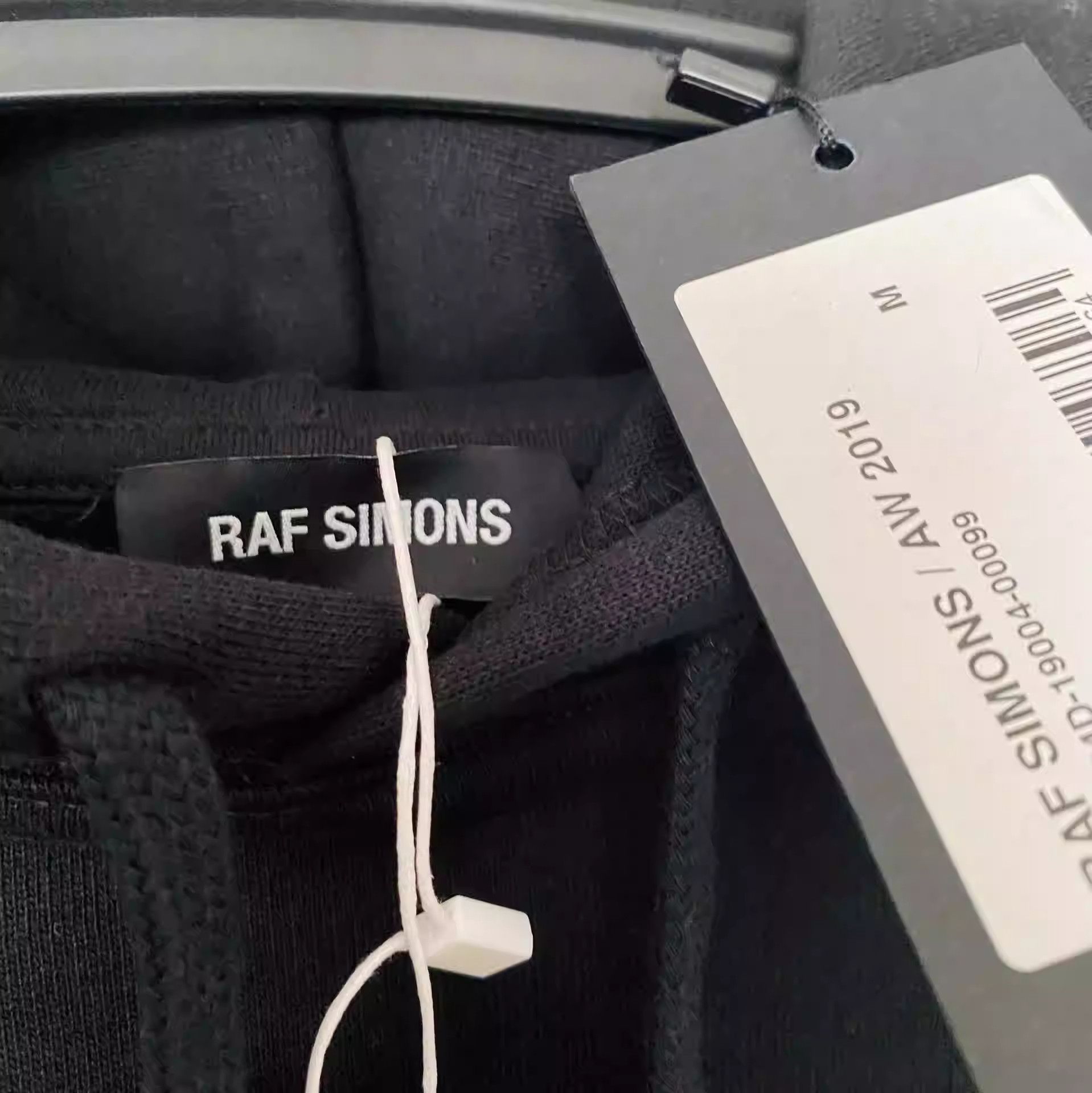 Raf Simons Raf simons 2019AW blue velvet season slogan hoodie Size US M / EU 48-50 / 2 - 5 Thumbnail
