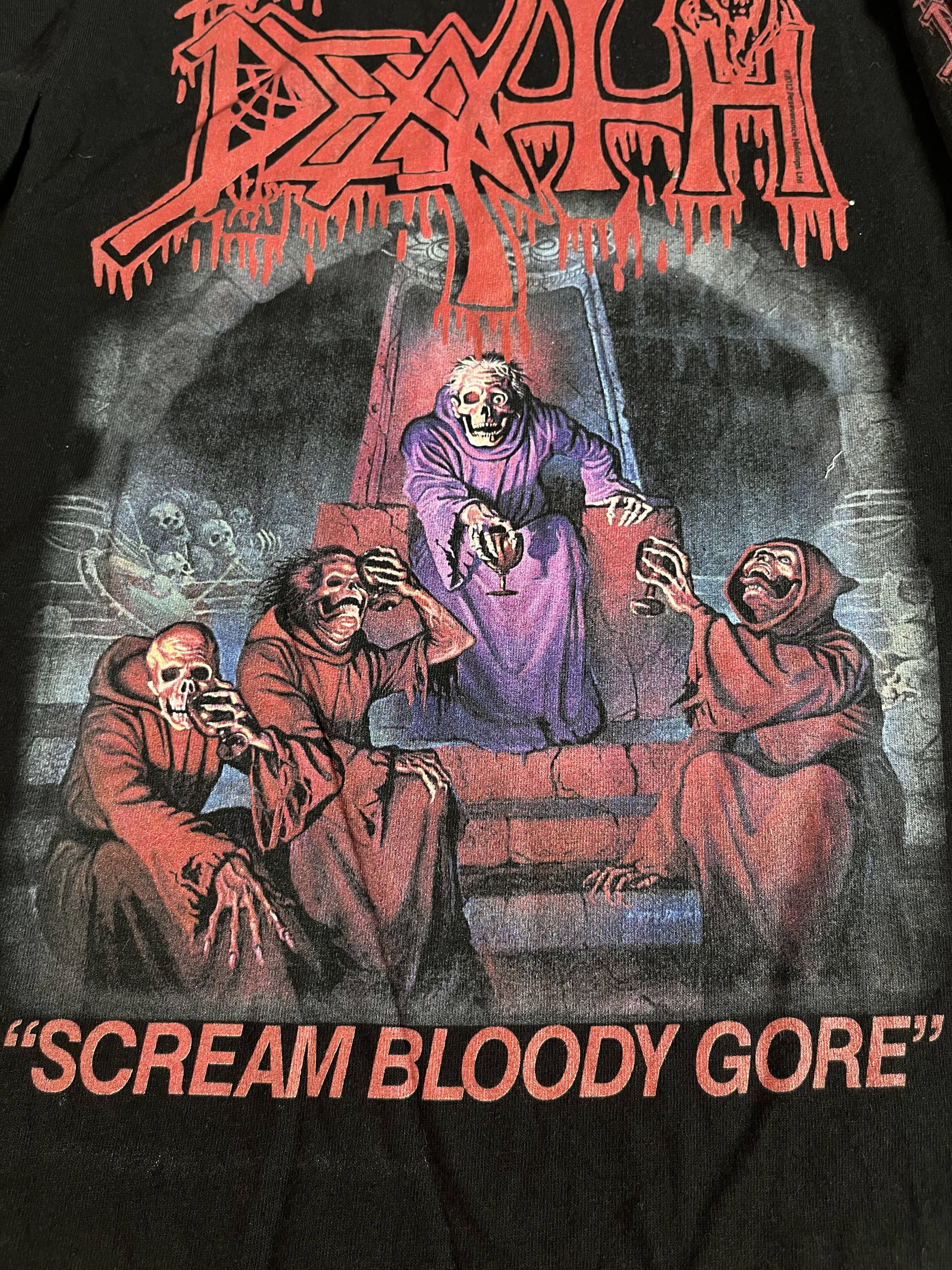 Band Tees × Vintage Death "Scream Bloody Gore" 1987 Album Longsleeve Size US M / EU 48-50 / 2 - 7 Thumbnail
