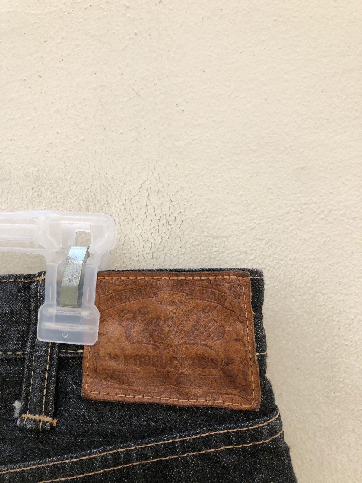 Nepenthes Cootie Japan Thick Denim Selvedge Jeans Leather Patch Size US 32 / EU 48 - 22 Thumbnail