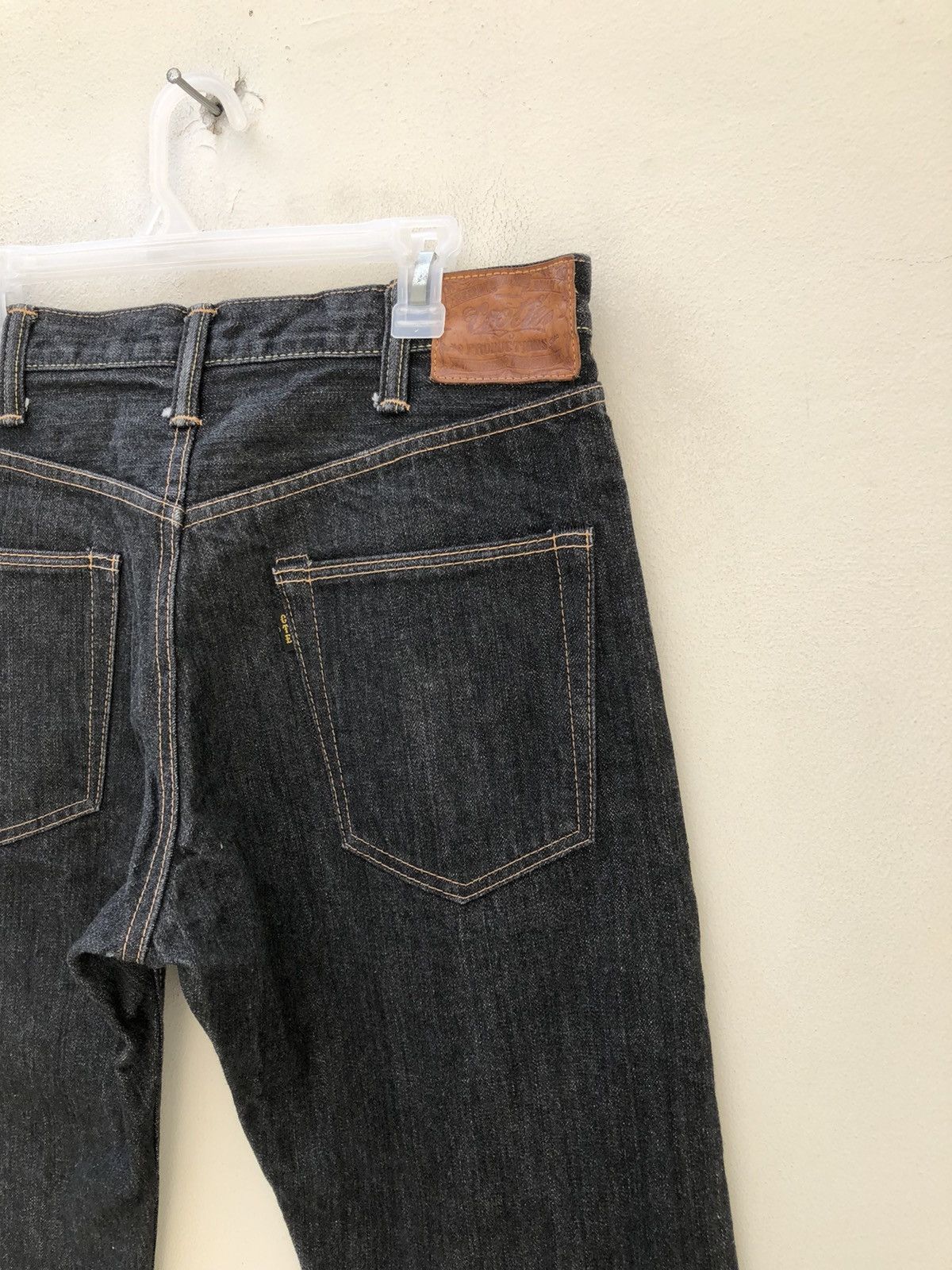 Nepenthes Cootie Japan Thick Denim Selvedge Jeans Leather Patch Size US 32 / EU 48 - 18 Thumbnail
