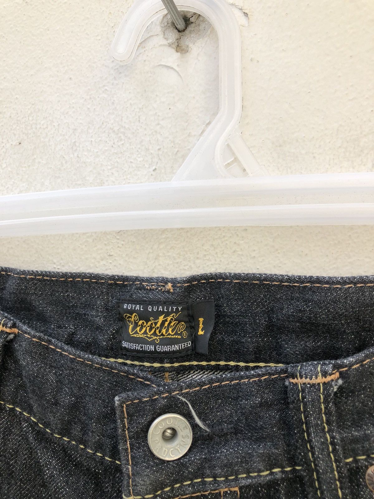 Nepenthes Cootie Japan Thick Denim Selvedge Jeans Leather Patch Size US 32 / EU 48 - 7 Thumbnail