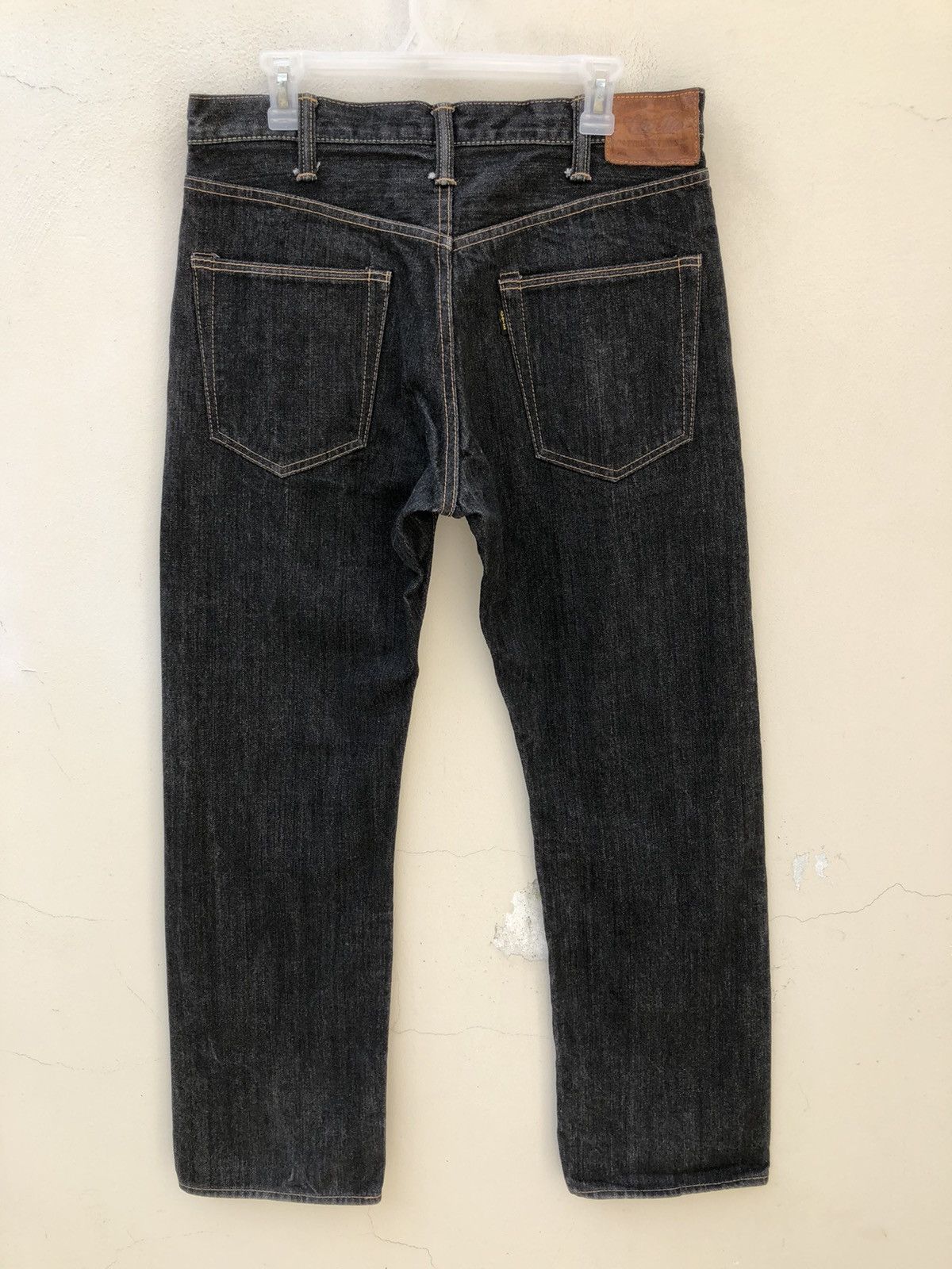 Nepenthes Cootie Japan Thick Denim Selvedge Jeans Leather Patch Size US 32 / EU 48 - 15 Thumbnail