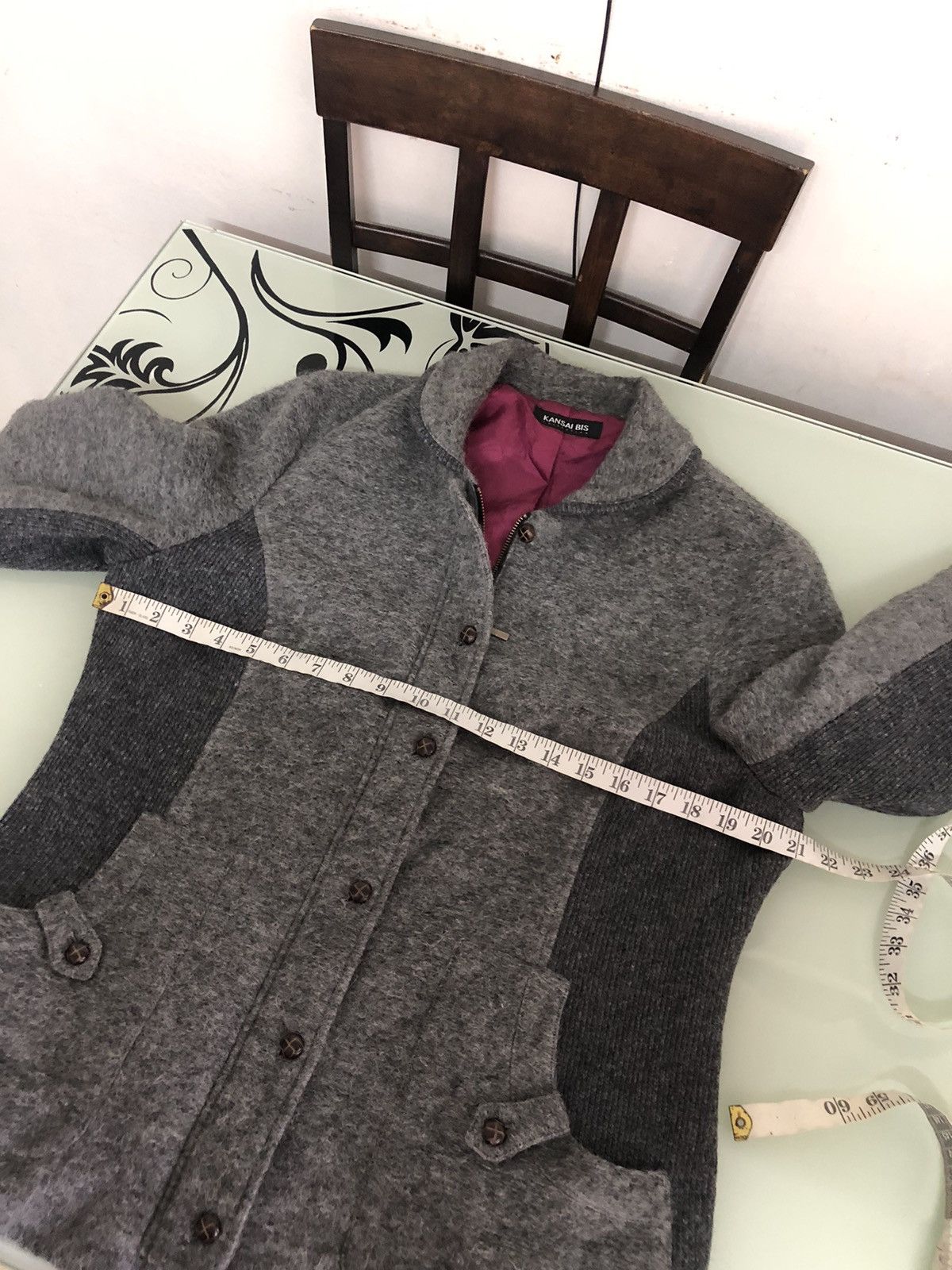 Kansai Yamamoto Vintage Kansai Bis Yamamoto Jacket Size L / US 10 / IT 46 - 18 Thumbnail