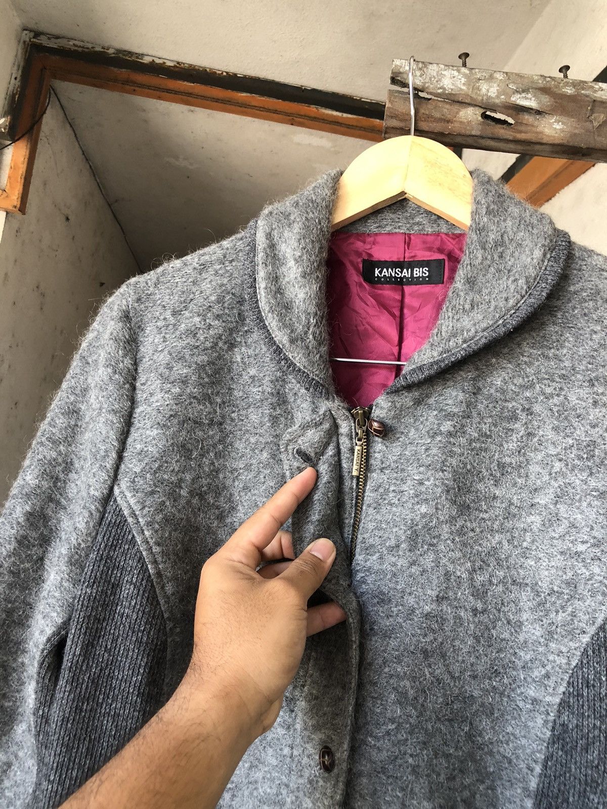 Kansai Yamamoto Vintage Kansai Bis Yamamoto Jacket Size L / US 10 / IT 46 - 13 Thumbnail