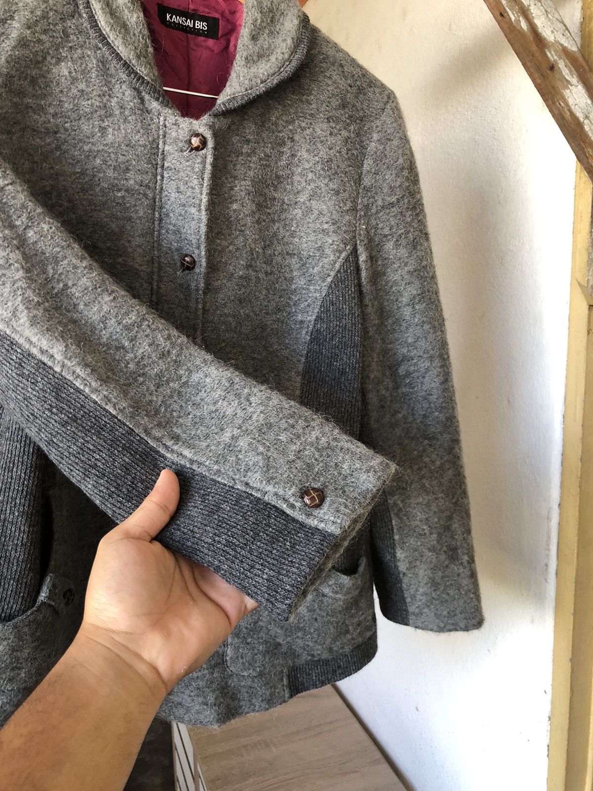 Kansai Yamamoto Vintage Kansai Bis Yamamoto Jacket Size L / US 10 / IT 46 - 8 Thumbnail