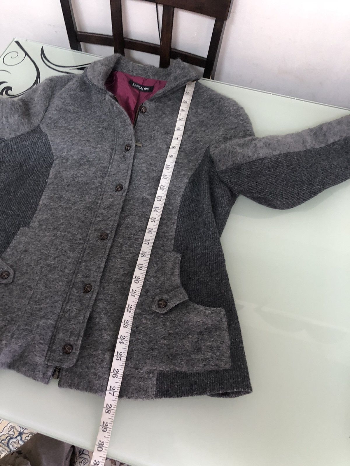 Kansai Yamamoto Vintage Kansai Bis Yamamoto Jacket Size L / US 10 / IT 46 - 19 Thumbnail