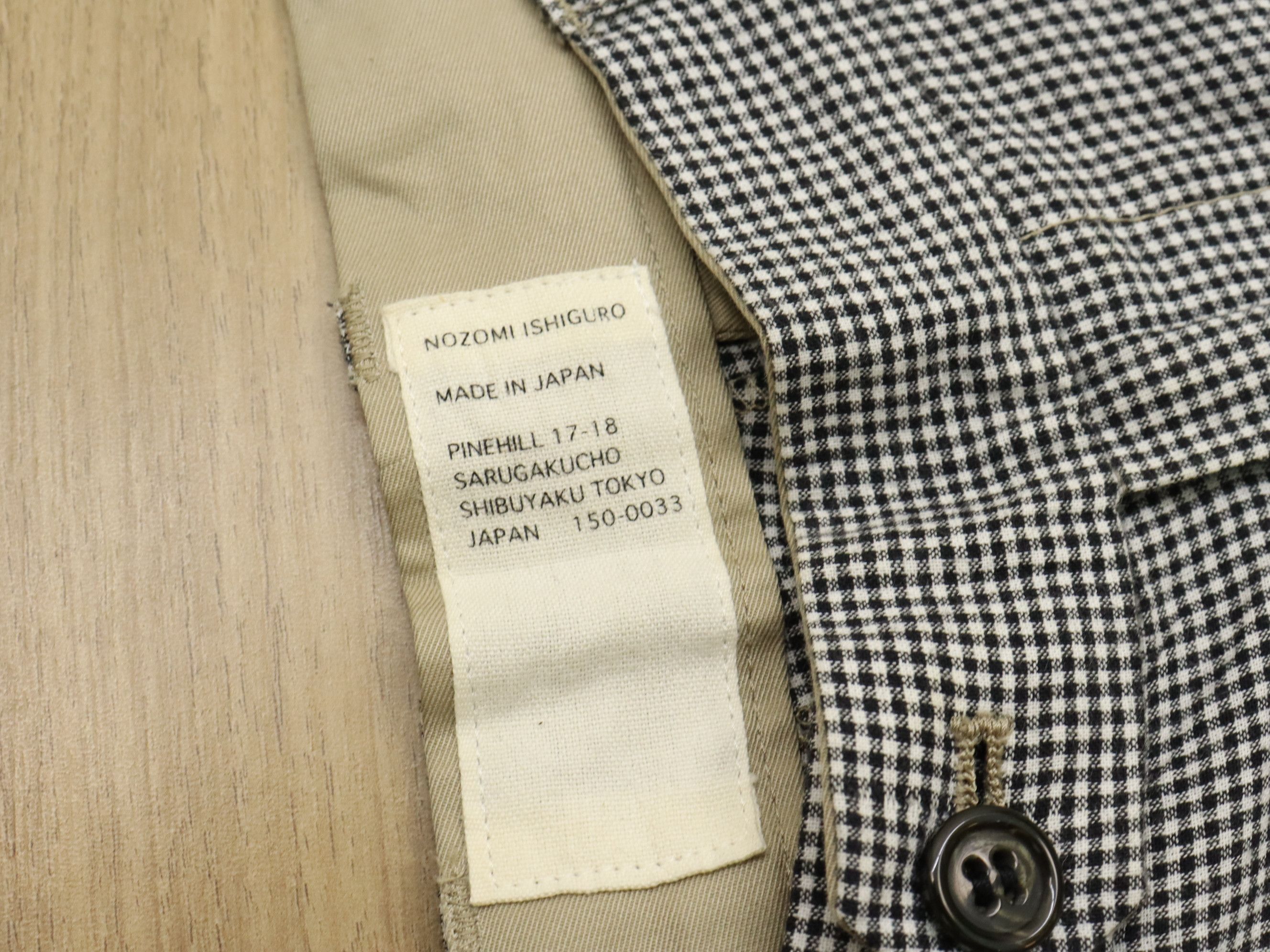 Nozomi Ishiguro Nozomi Ishiguro Hybrid Plaid Khakis Cropped Pant Size US 29 - 19 Thumbnail