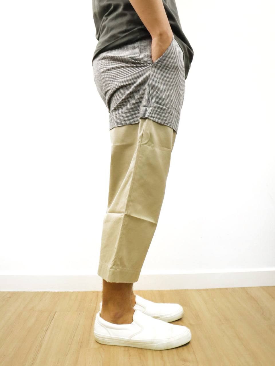 Nozomi Ishiguro Nozomi Ishiguro Hybrid Plaid Khakis Cropped Pant Size US 29 - 3 Thumbnail